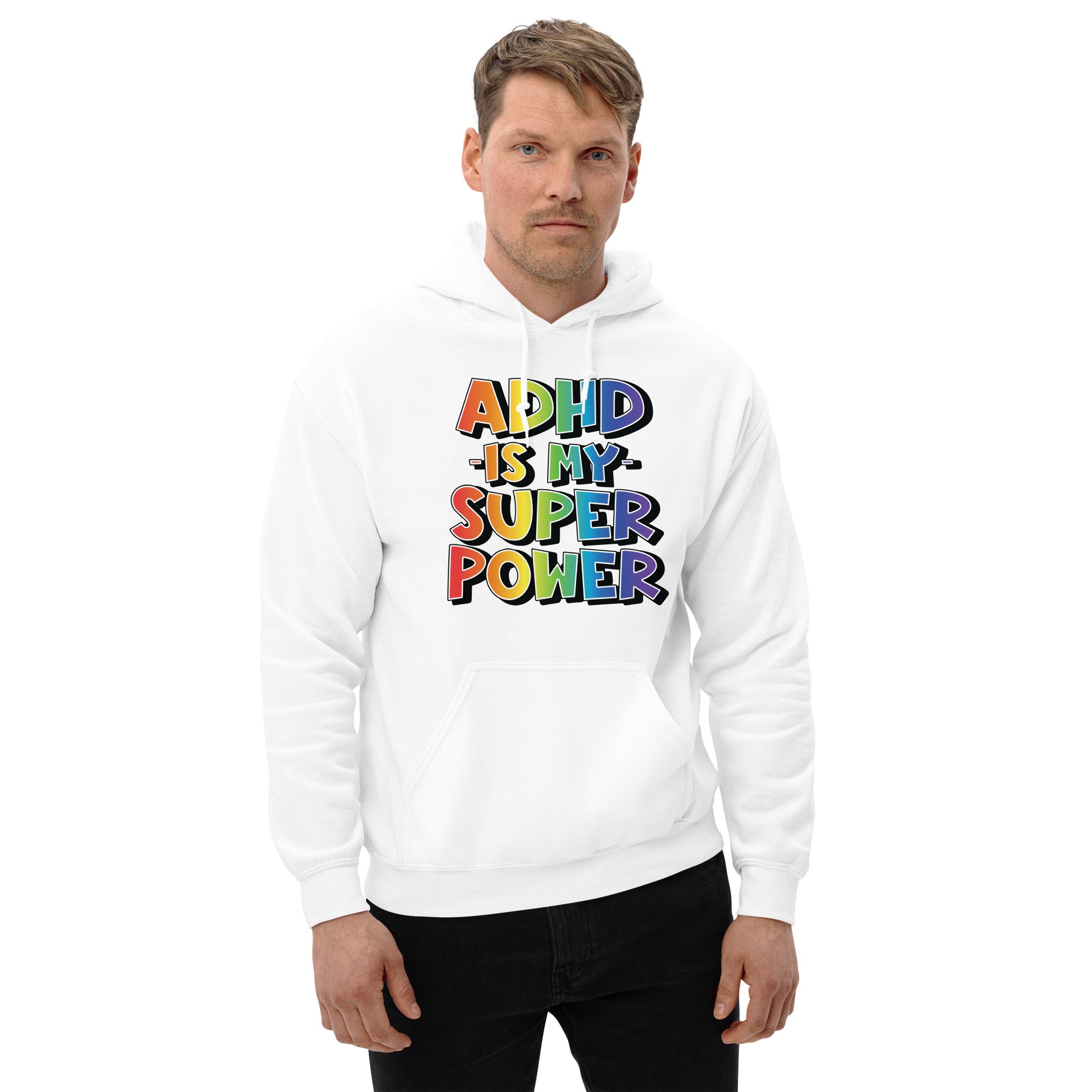 Unisex Hoodie- ADHD- Is My Super Power