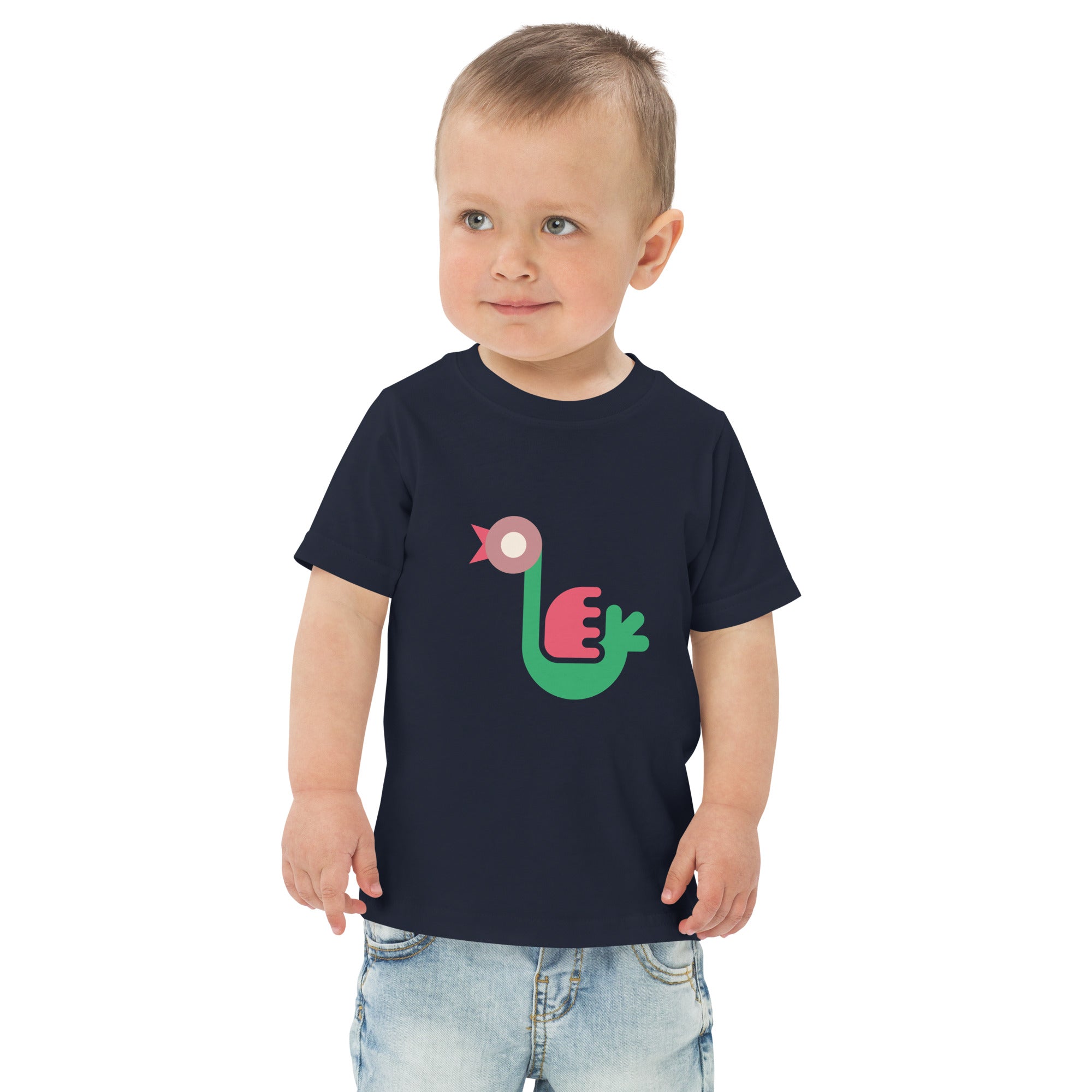 Toddler jersey t-shirt-Goose