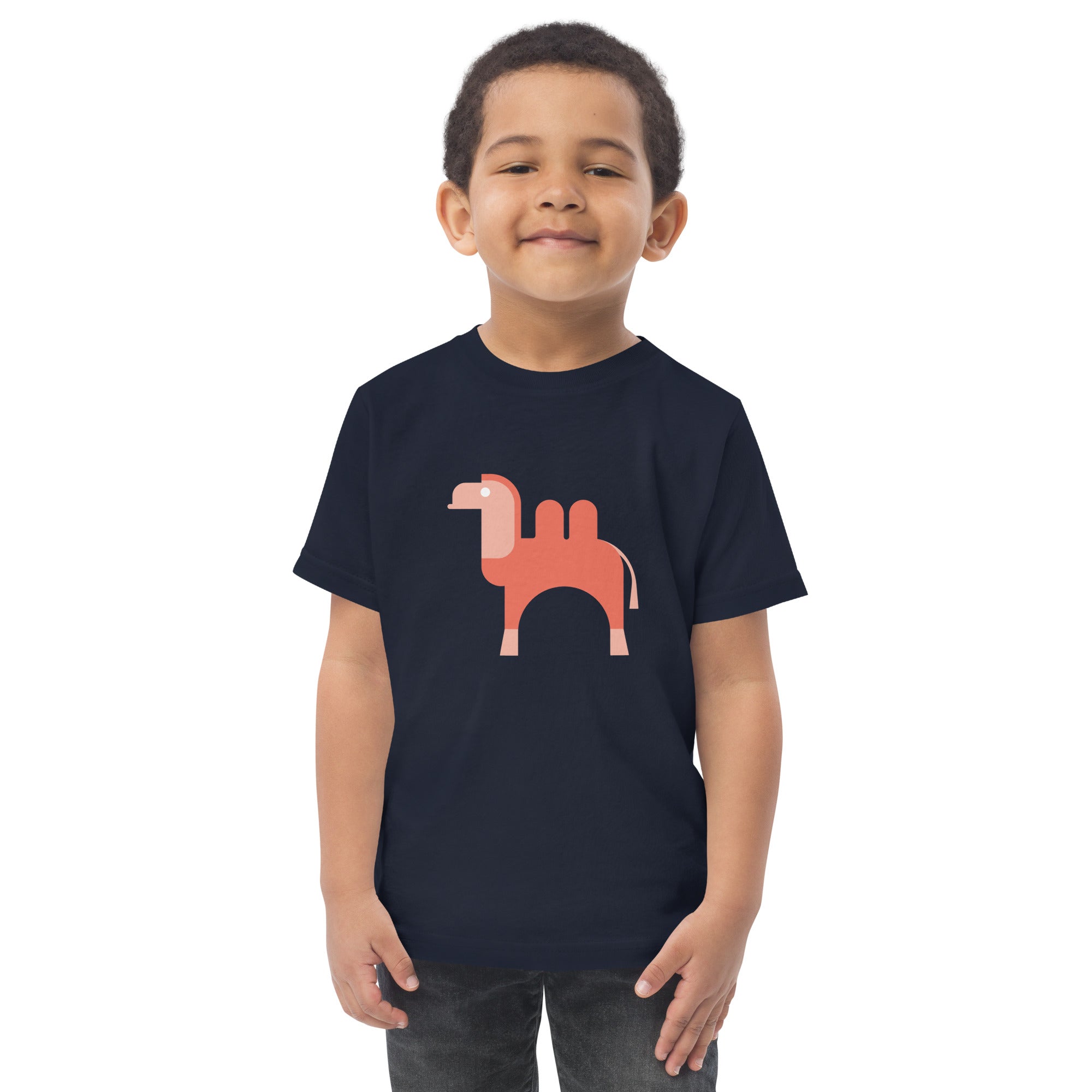 Toddler jersey t-shirt-Camel