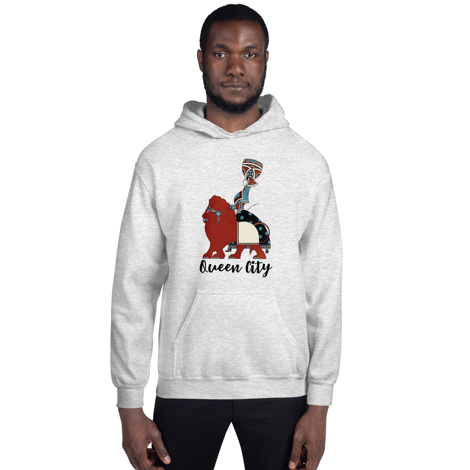 Unisex Hoodie-Queen City III