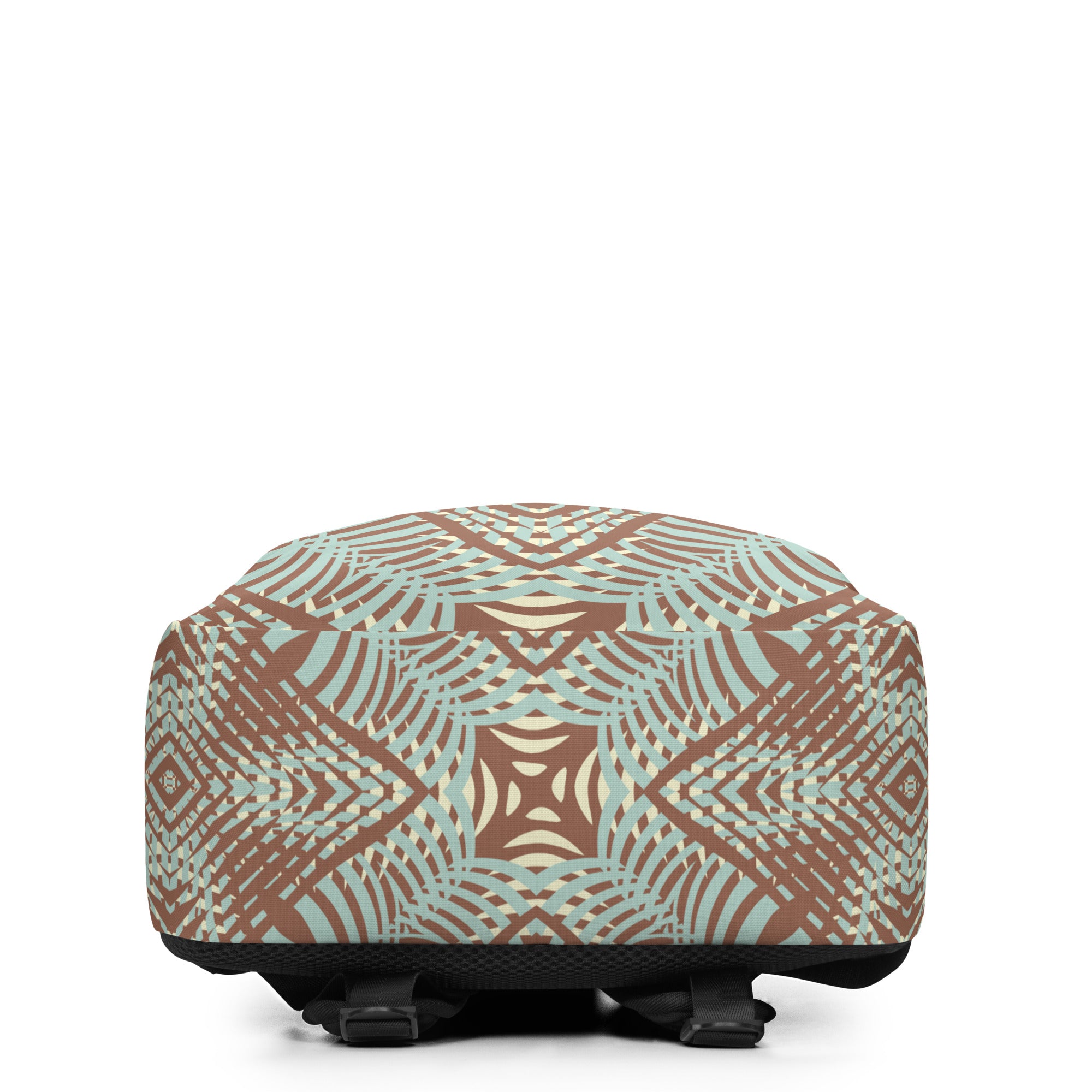 Minimalist Backpack- African Motif Pattern II