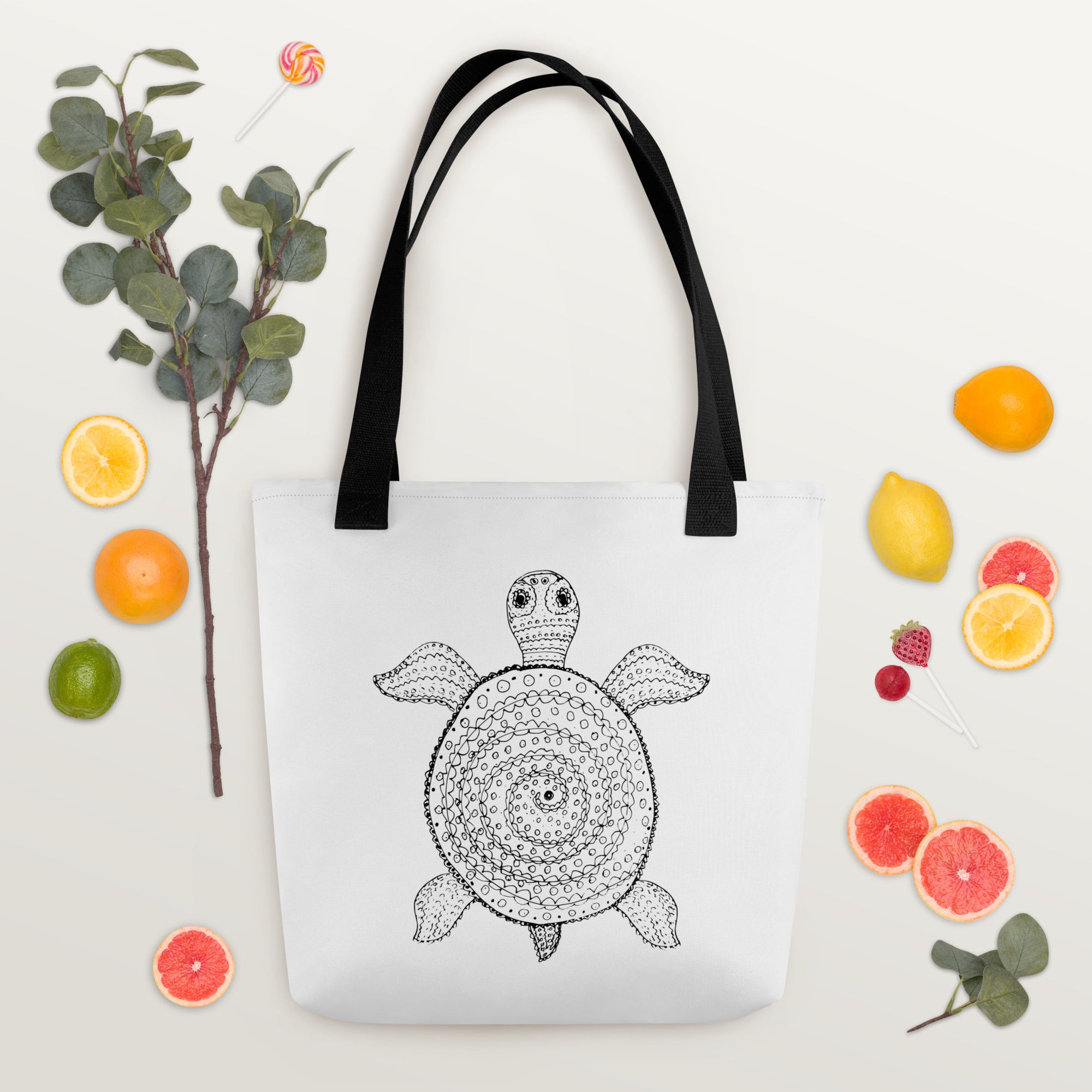 Tote bag- Ocean life Turtle