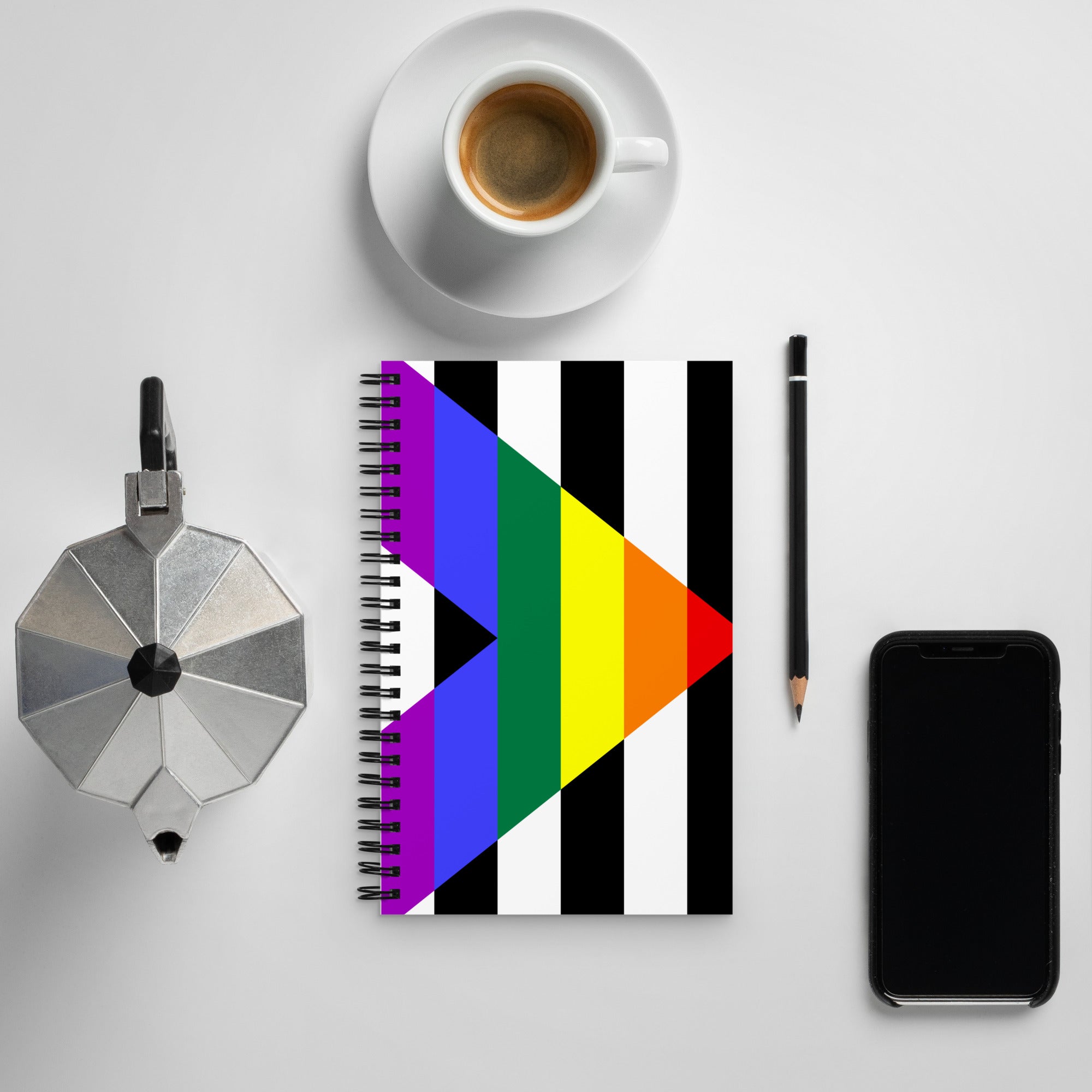 Spiral notebook- Straight Ally