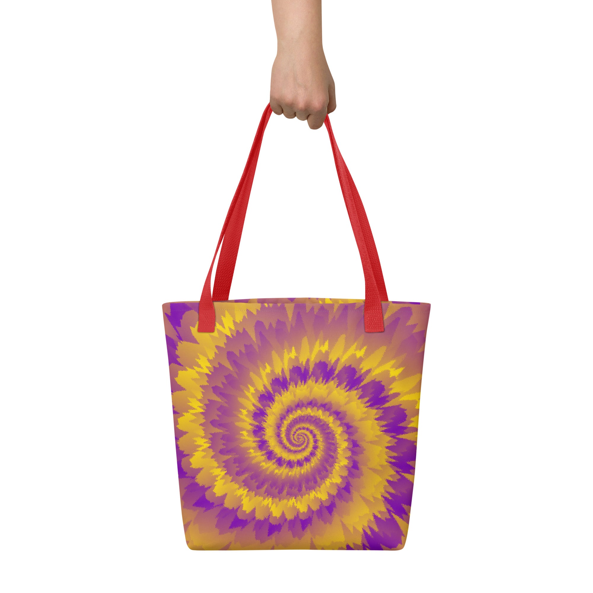Tote bag-Tie Dye Spiral - Intersex