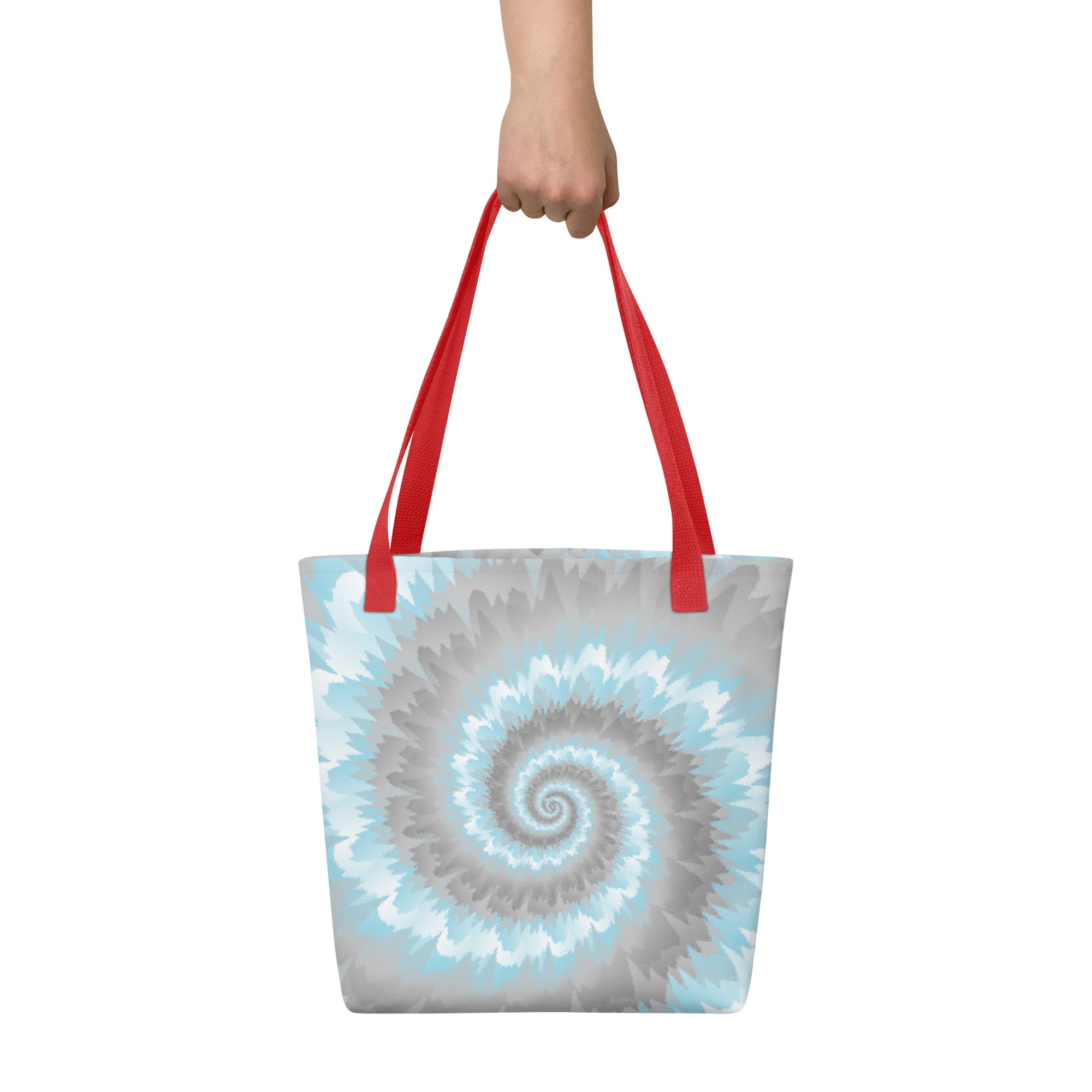 Tote bag-Tie Dye Spiral - Demiboy