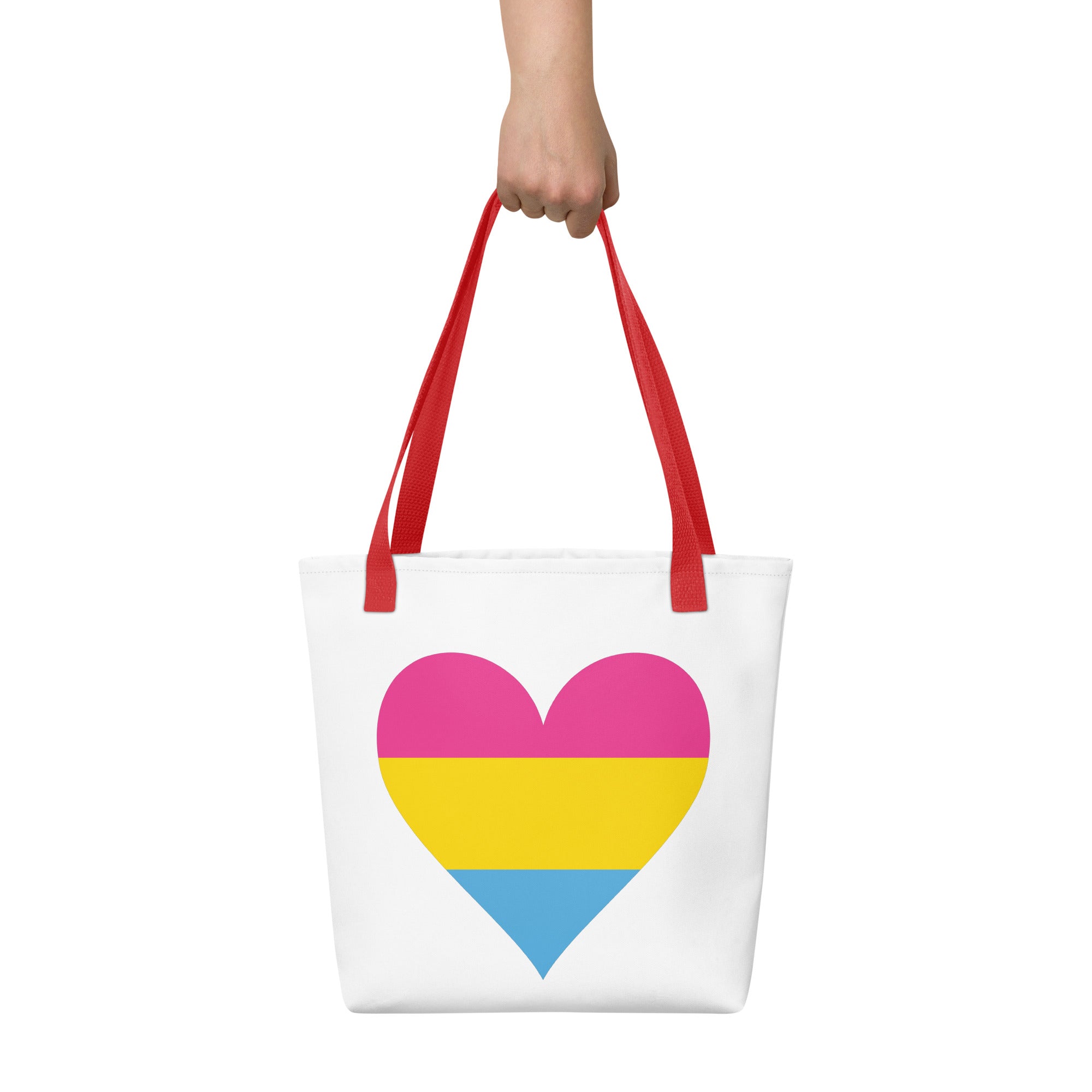 Tote bag- Pansexual Heart