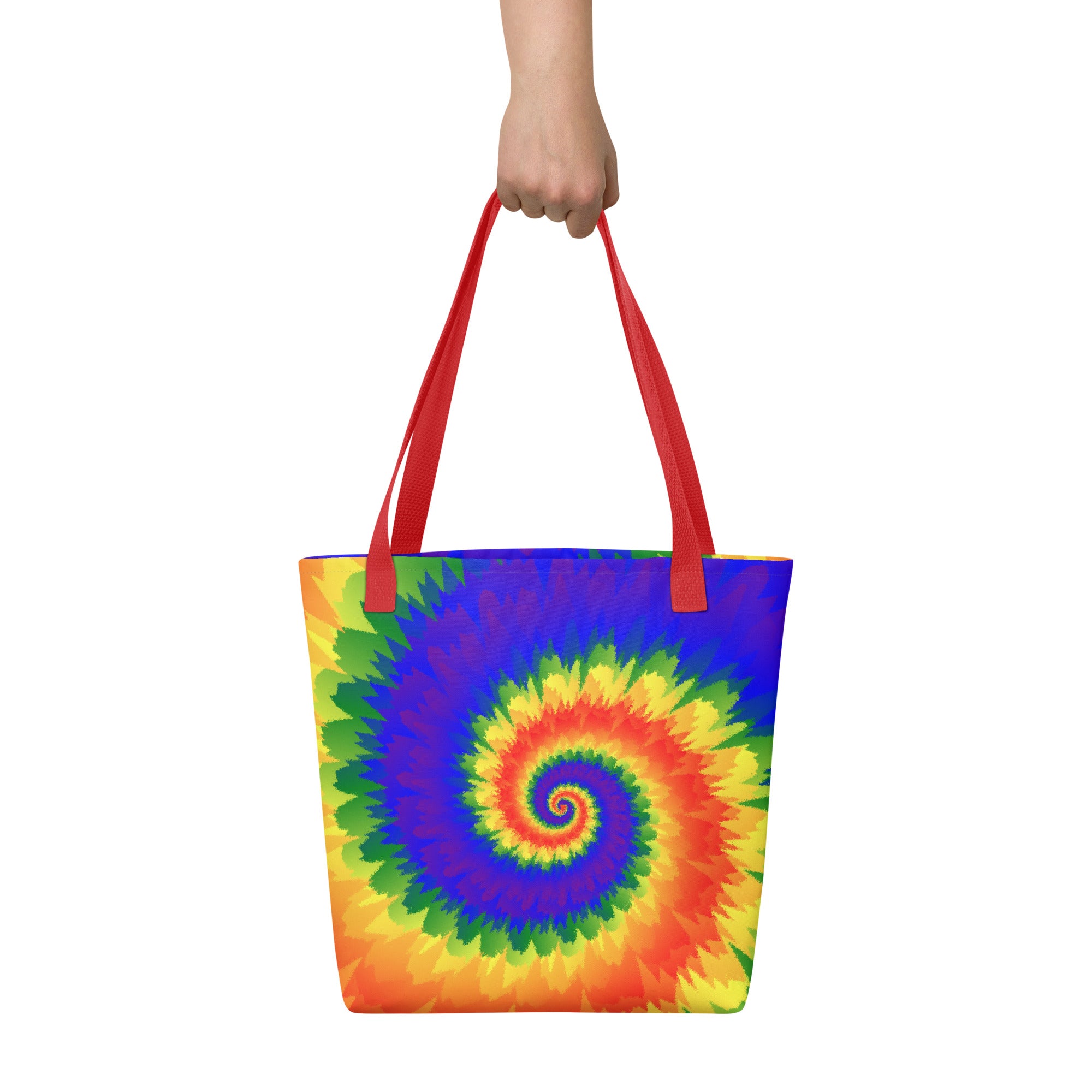 Tote bag-Tie Dye Spiral - LGBTQ