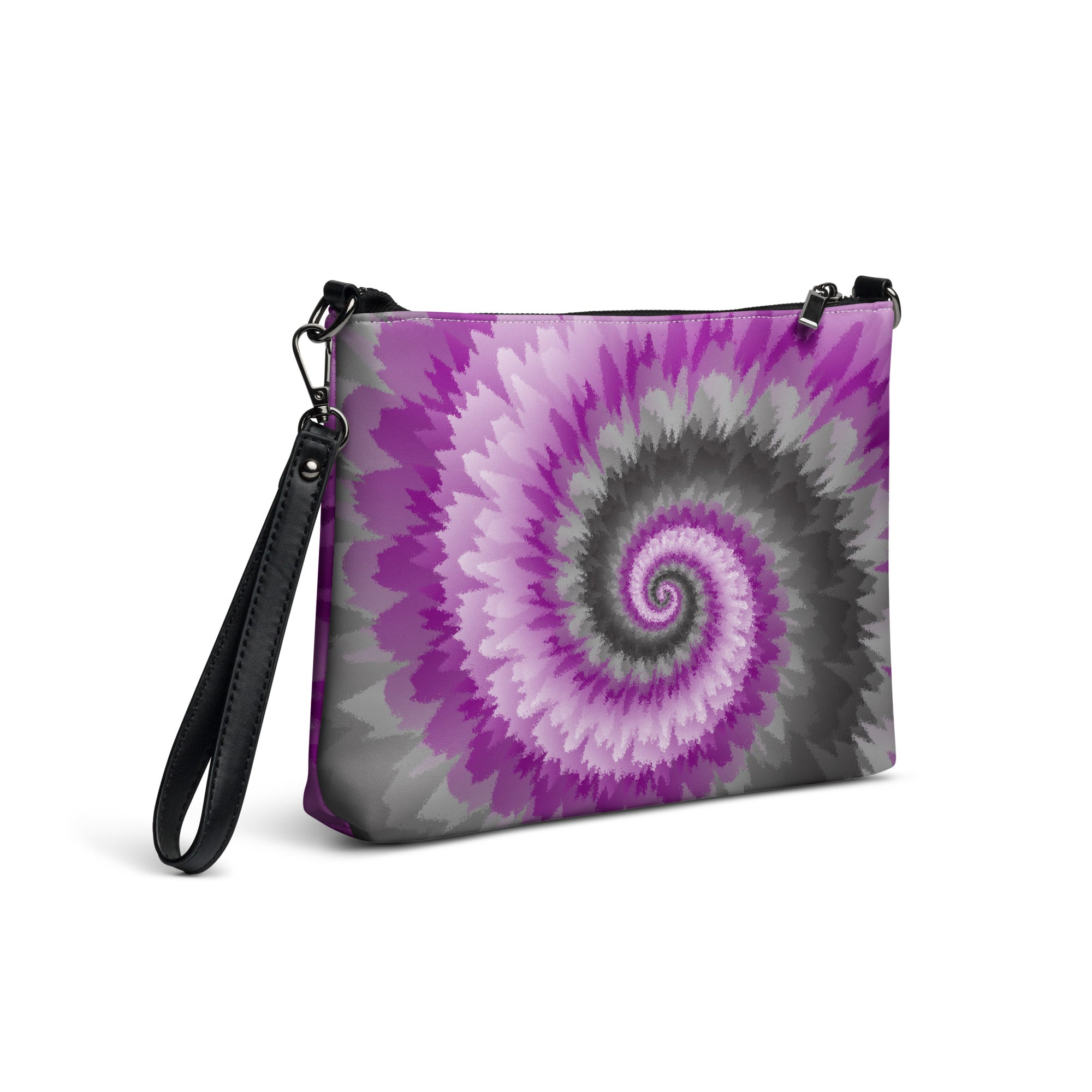 Crossbody bag- Tie Dye Spiral- Demisexual