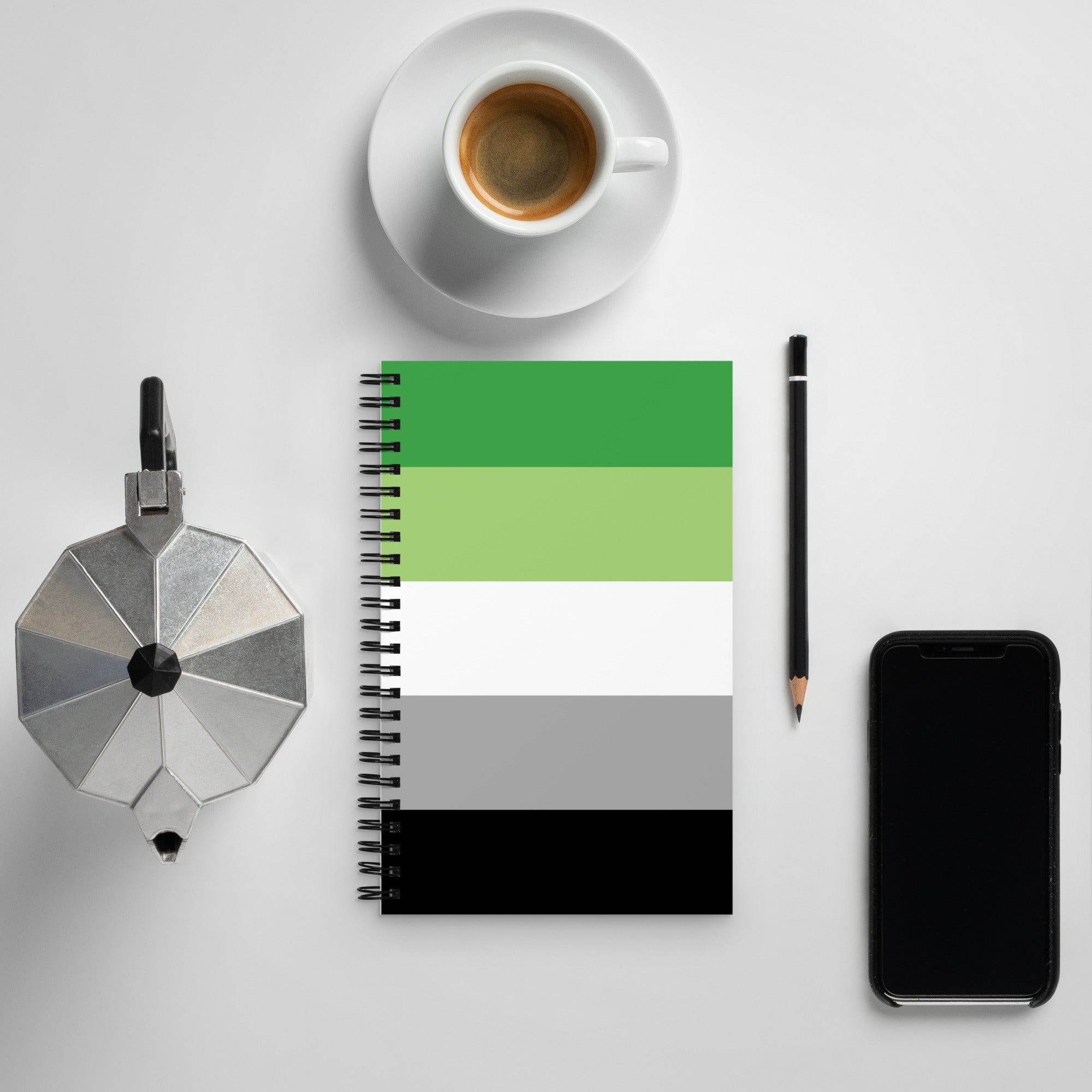 Spiral notebook- Aromantic