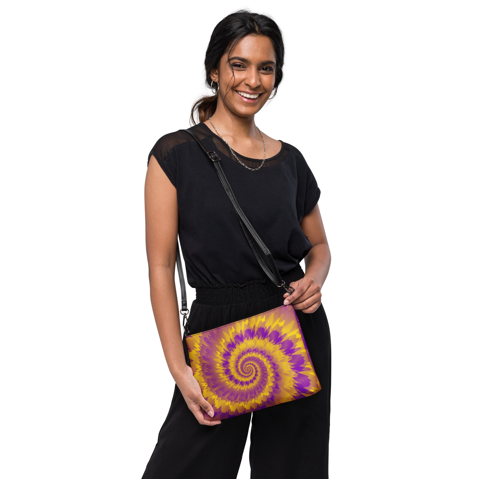 Crossbody bag- Tie Dye Spiral- Intersex