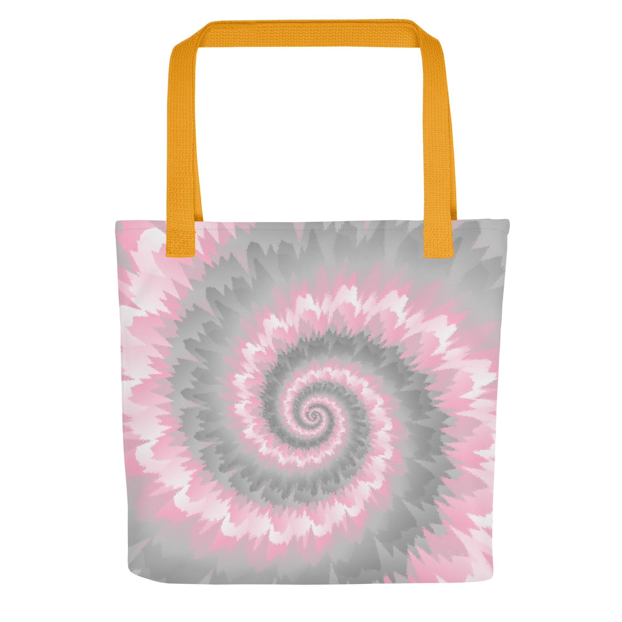 Tote bag-Tie Dye Spiral - Demigirl