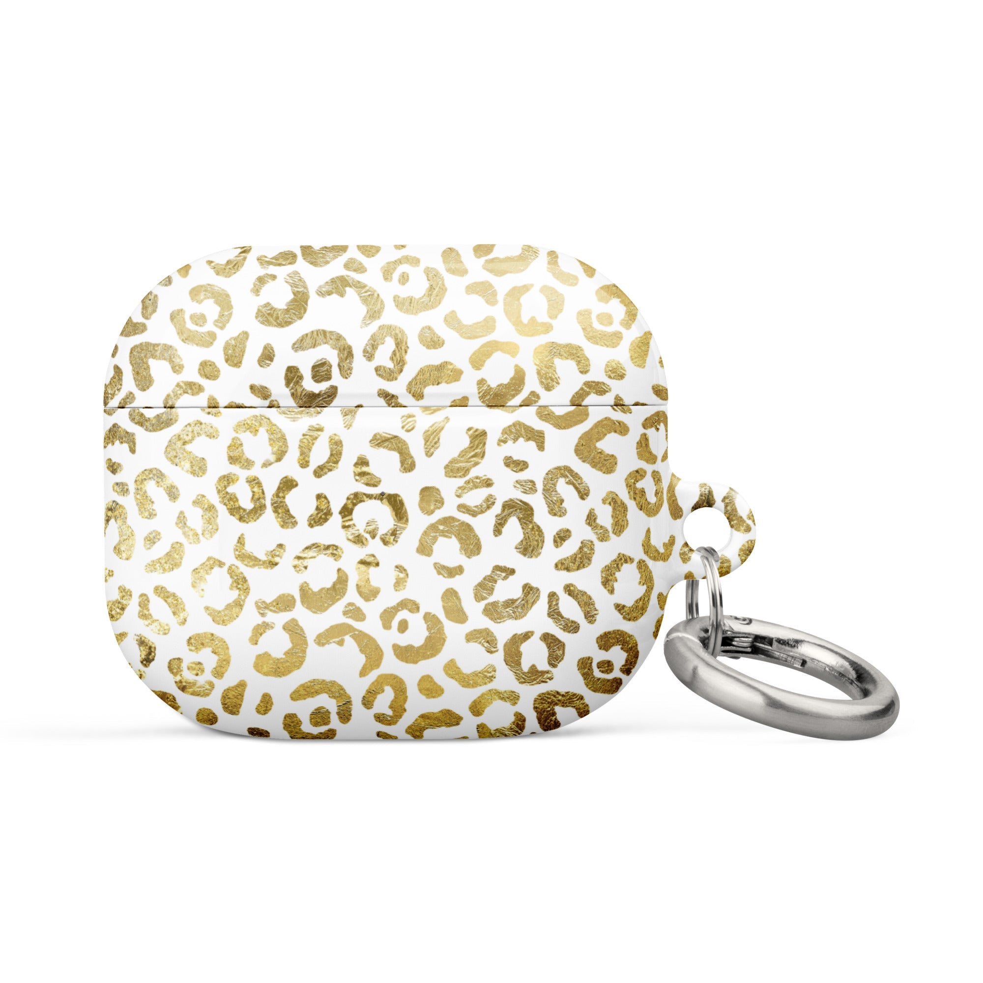 Case for AirPods®- Golden Leopard Print
