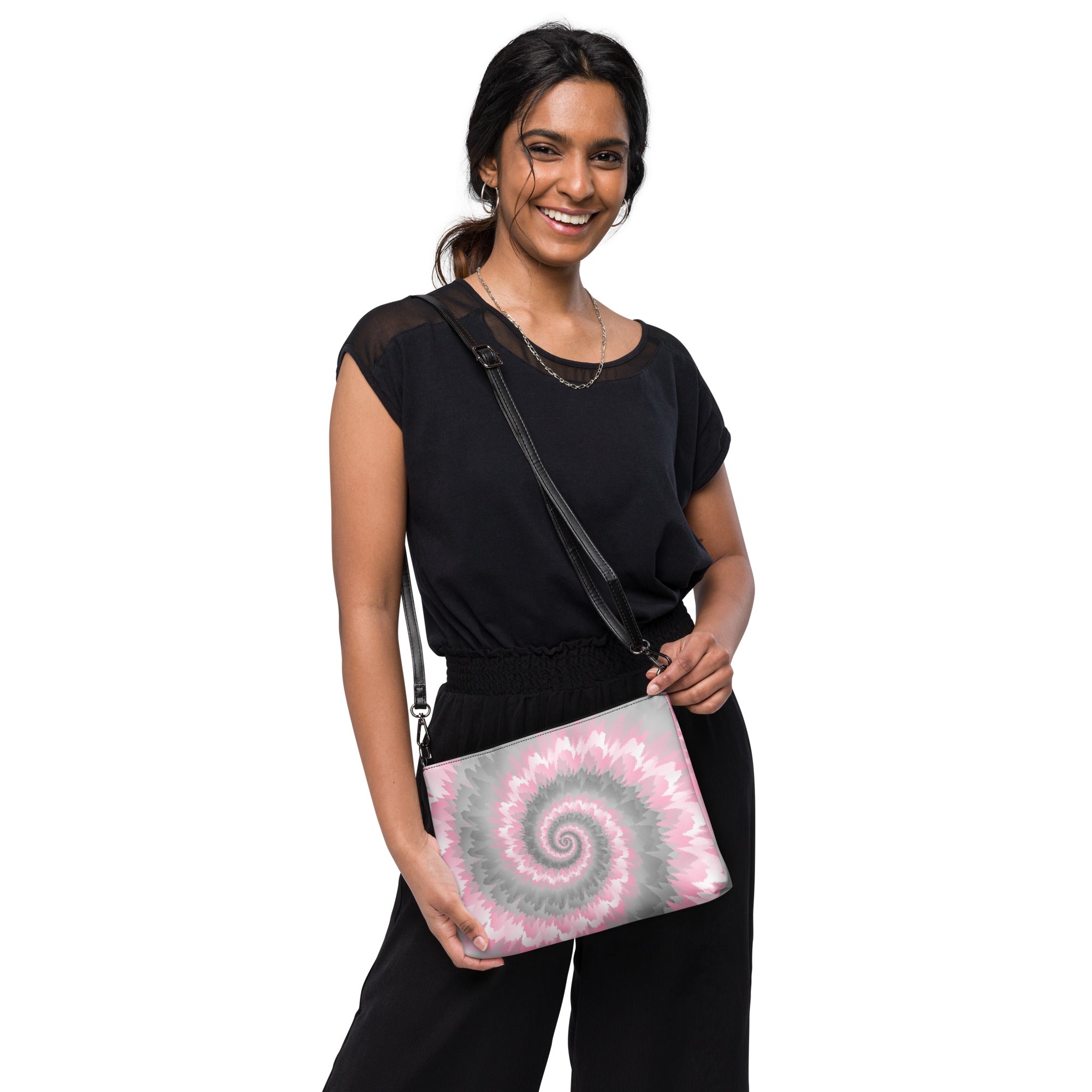 Crossbody bag- Tie Dye Spiral- Demigirl
