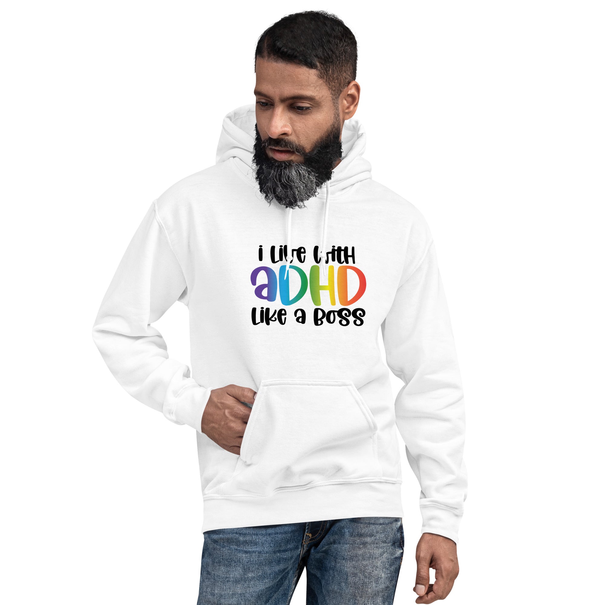 Unisex Hoodie- ADHD- Like A Boss