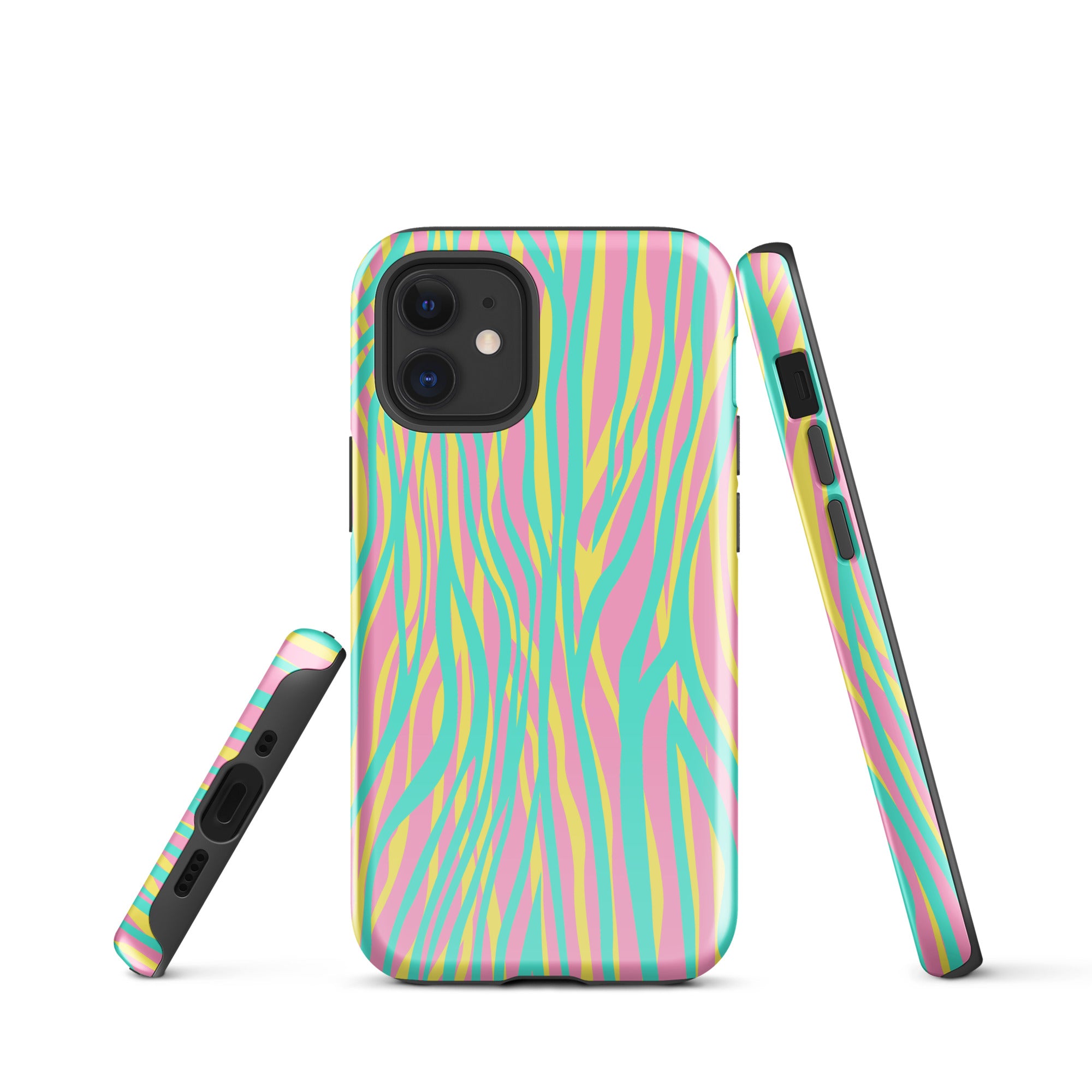 Tough Case for iPhone®- Funky Zebra Pattern I