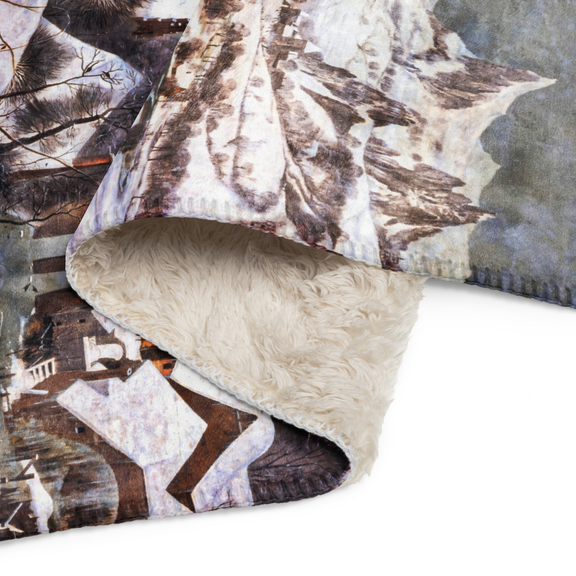 Sherpa blanket-Hunters in the Snow