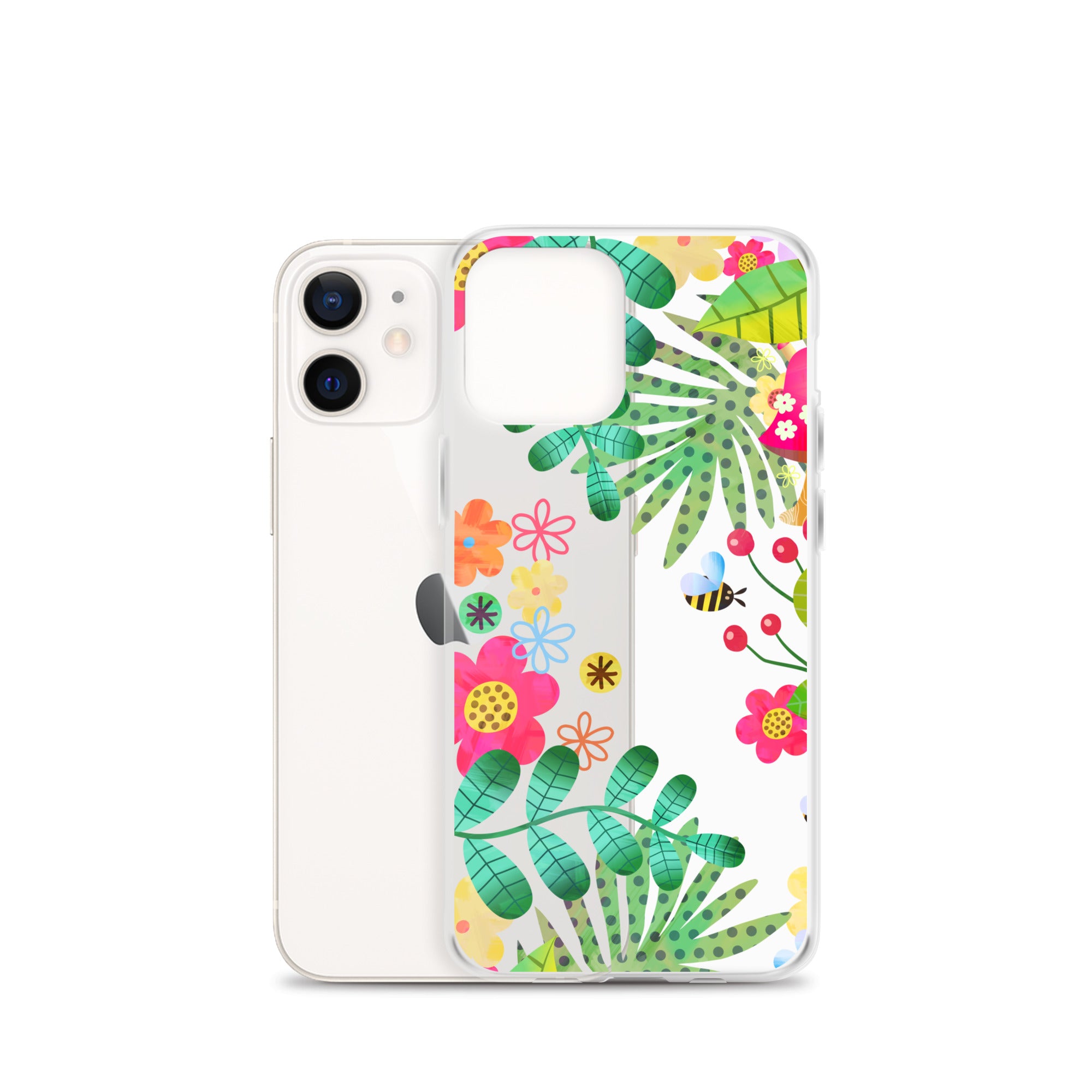 Clear Case for iPhone®- Enchanted Forest Design III