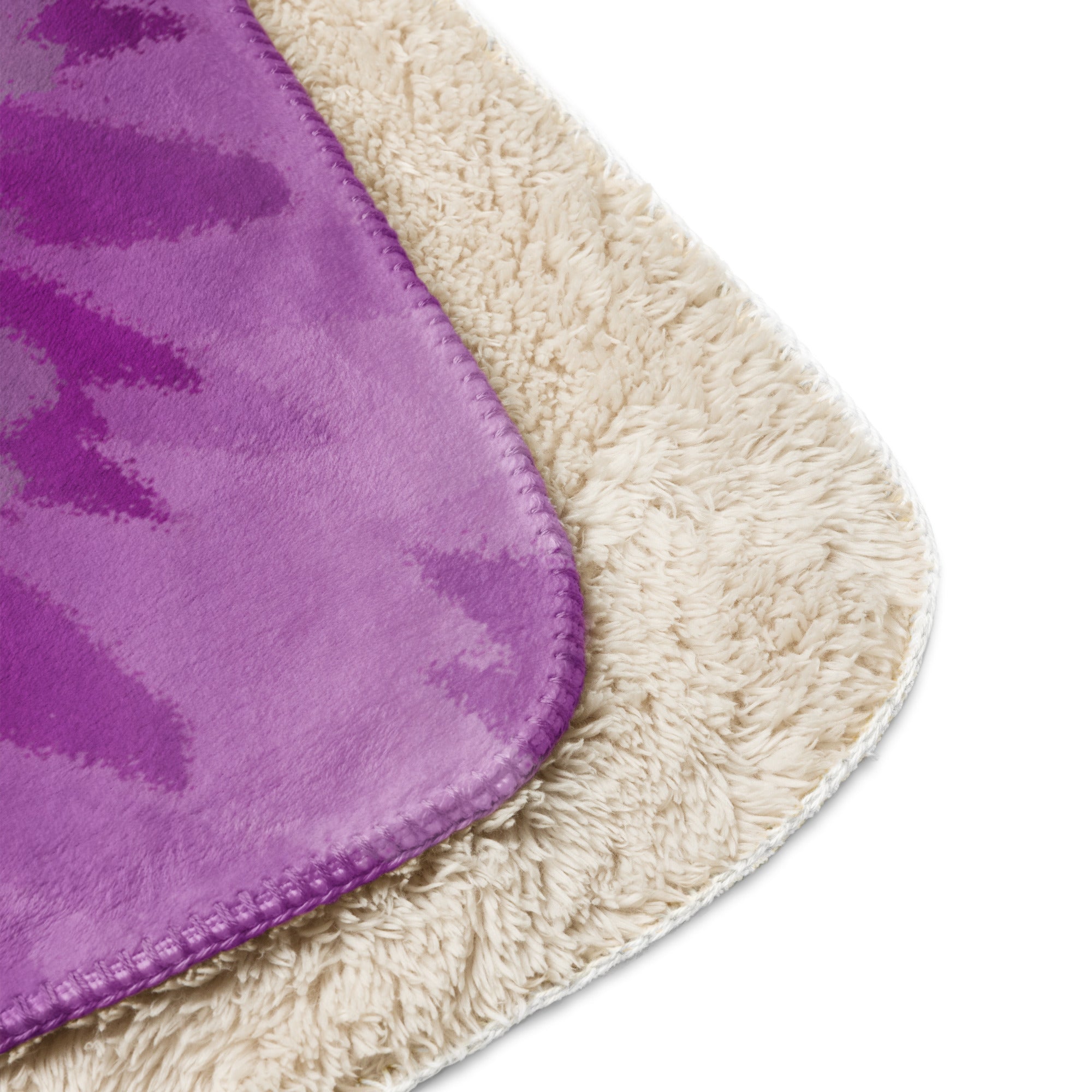 Sherpa blanket- Tie Dye Spiral-Demisexual