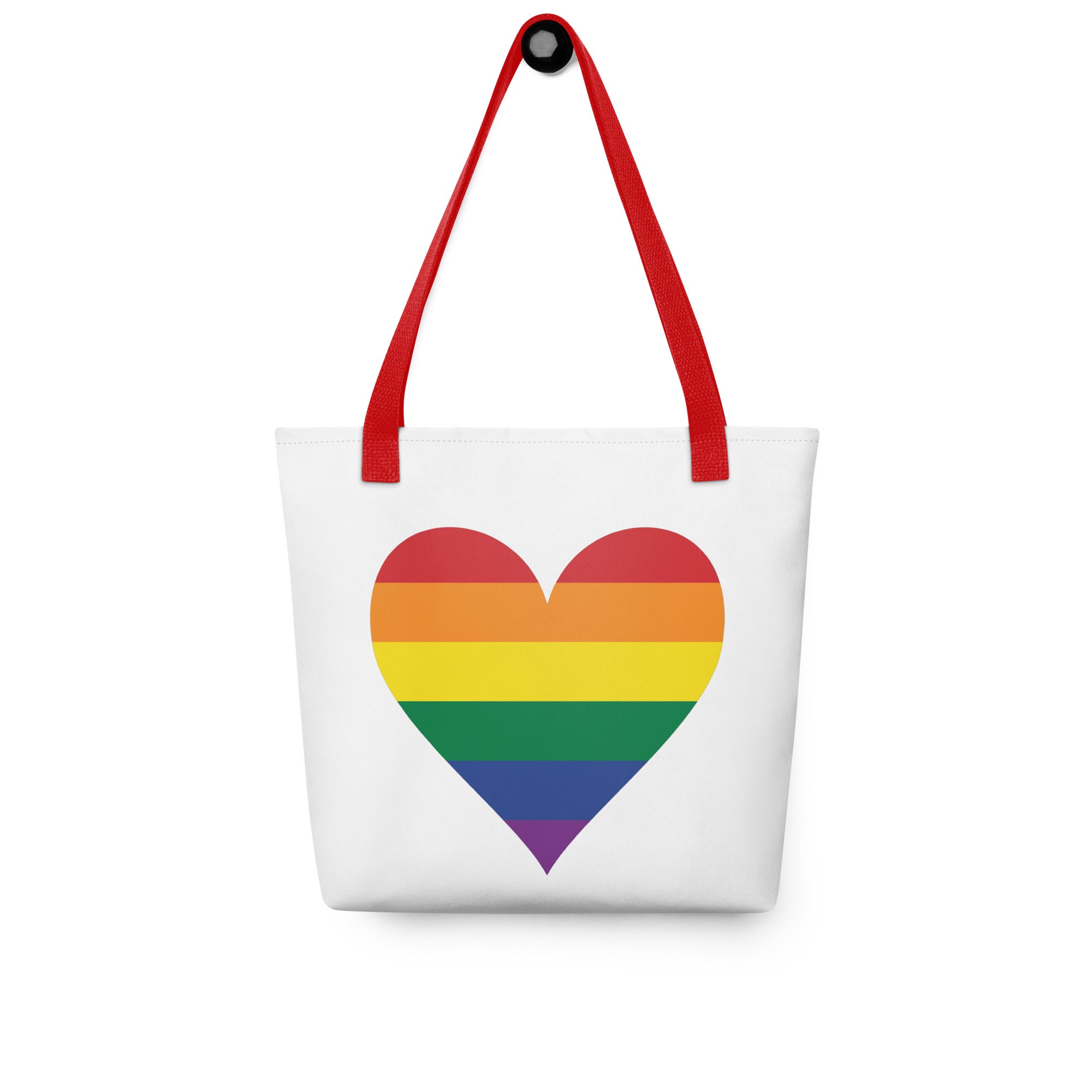 Tote bag- Pride Rainbow Heart