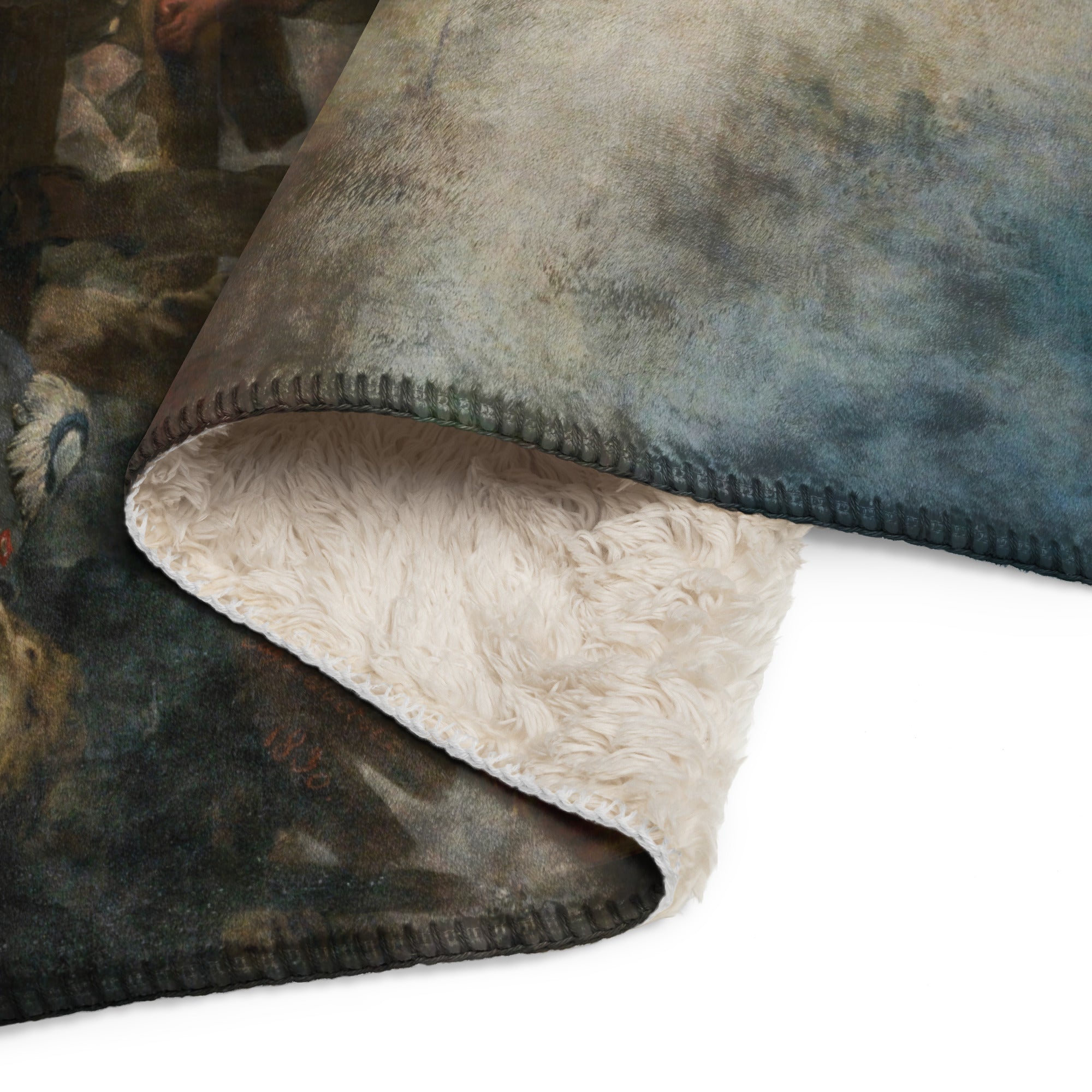 Sherpa blanket-Liberty Leading the People