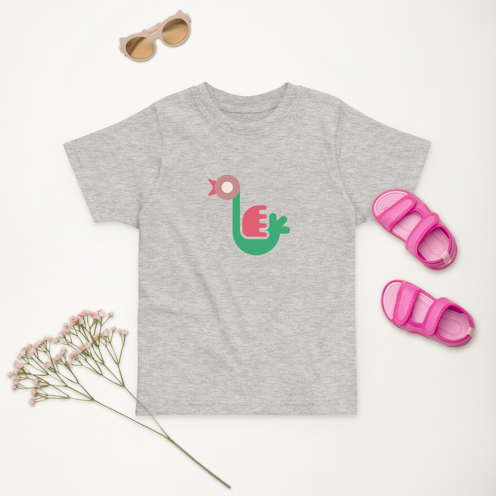 Toddler jersey t-shirt-Goose