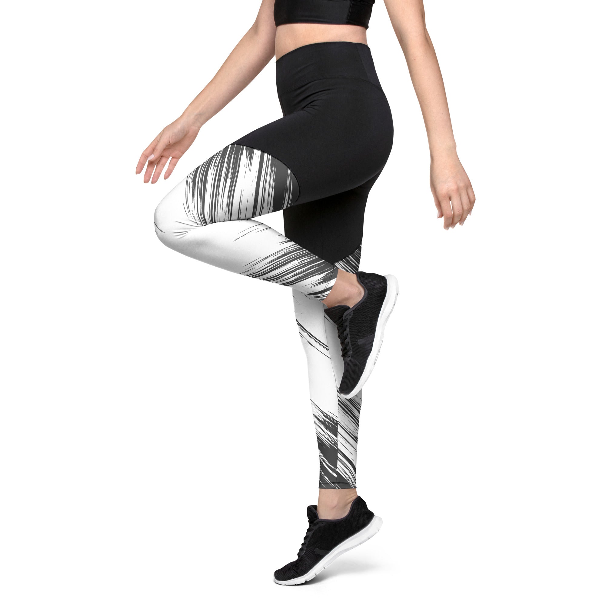 Sports Leggings- Abstract III