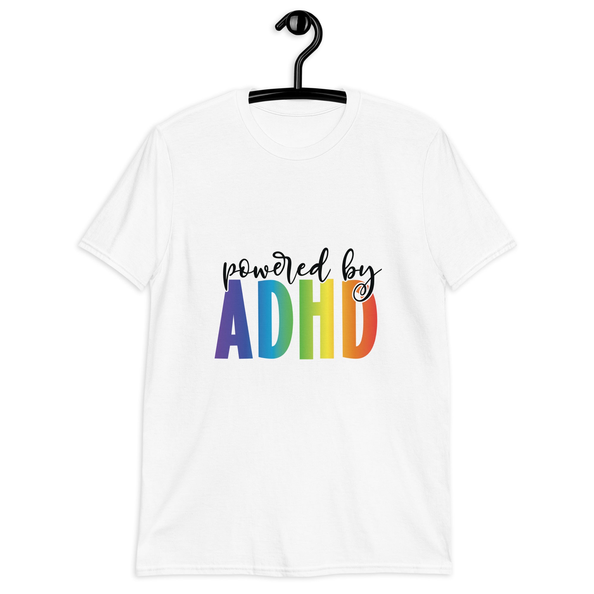 Short-Sleeve Unisex T-Shirt- ADHD- Powered By ADHD