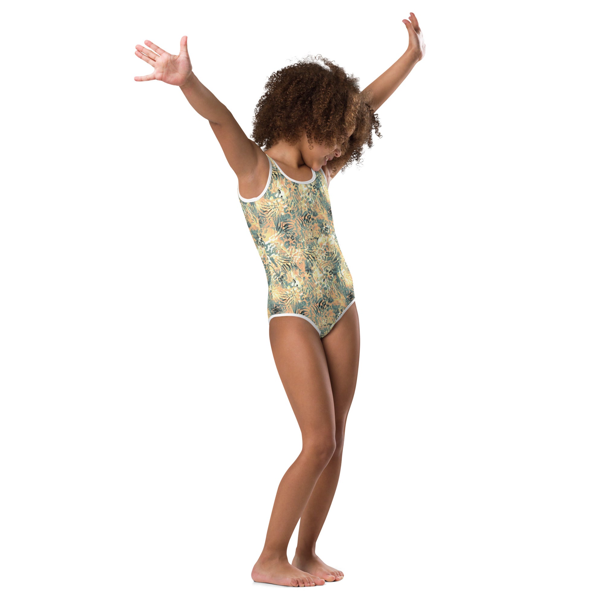 Kids Swimsuit- Wilderness Design IV