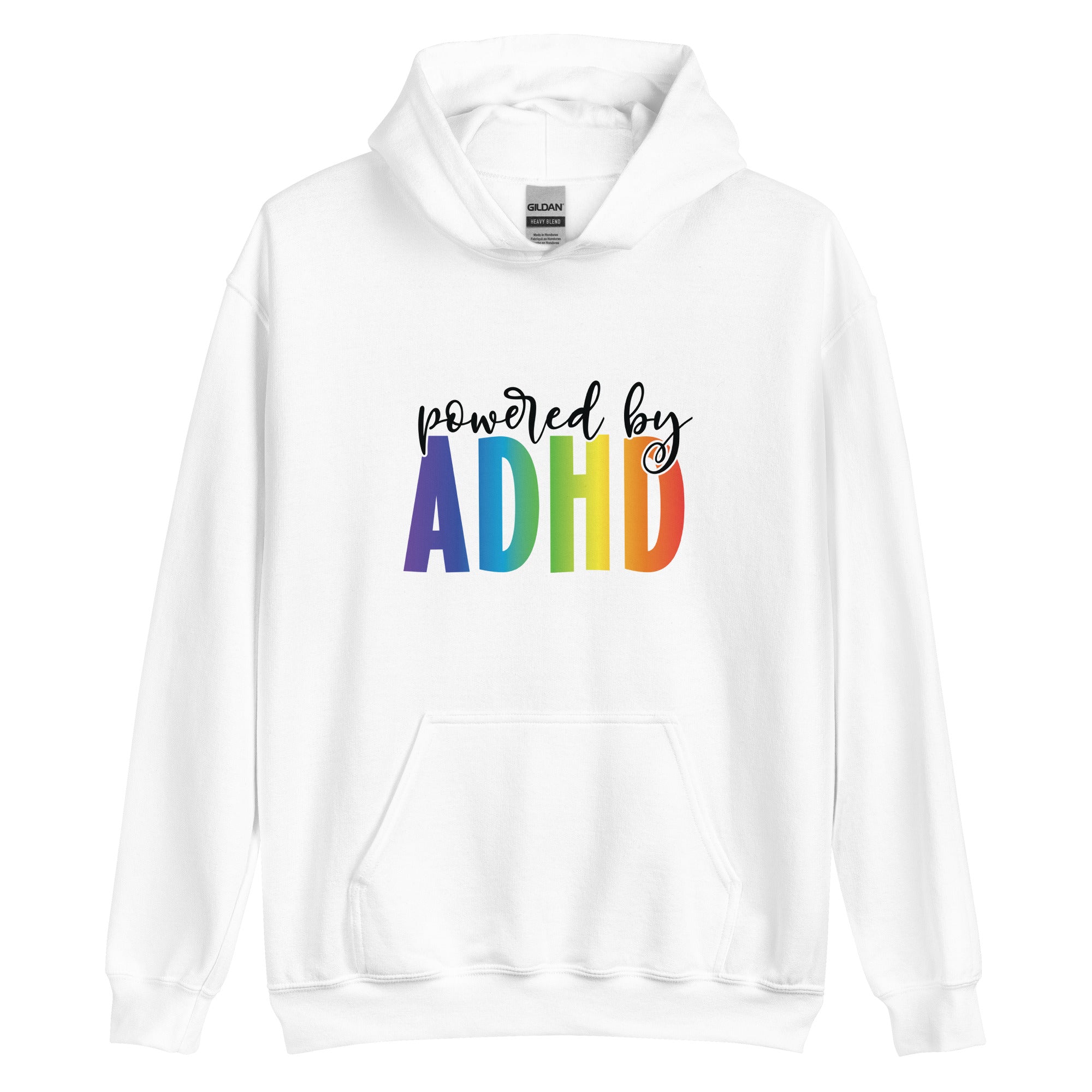 Unisex Hoodie- ADHD- Powered By ADHD
