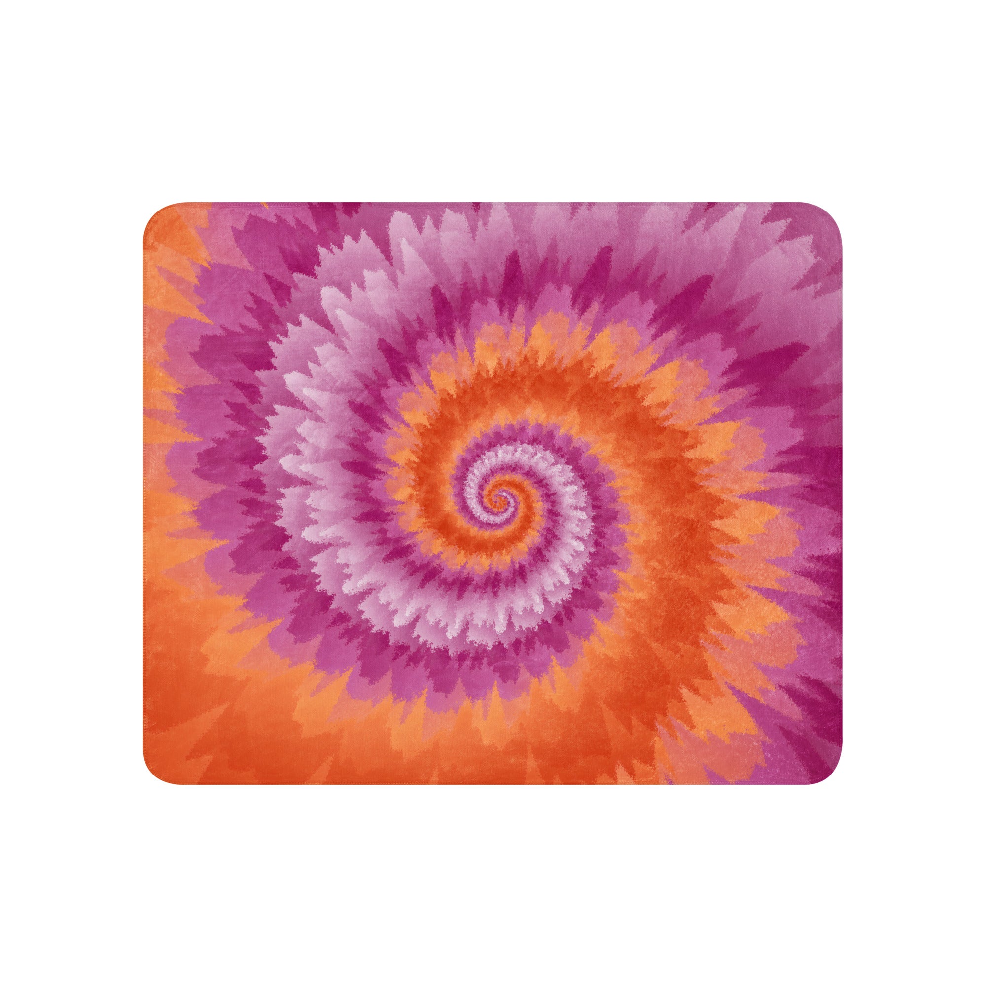 Sherpa blanket- Tie Dye Spiral-Lesbian