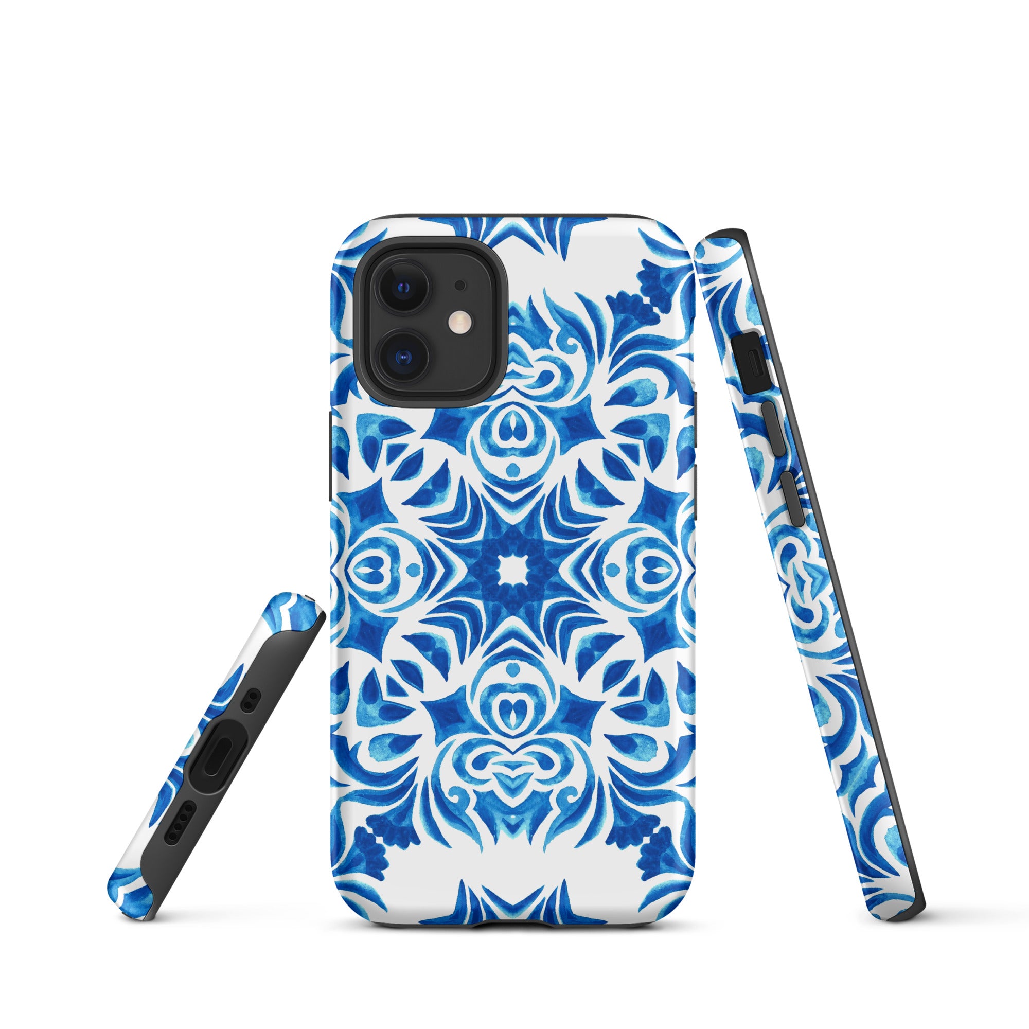 Tough Case for iPhone®- Majolica Pattern III