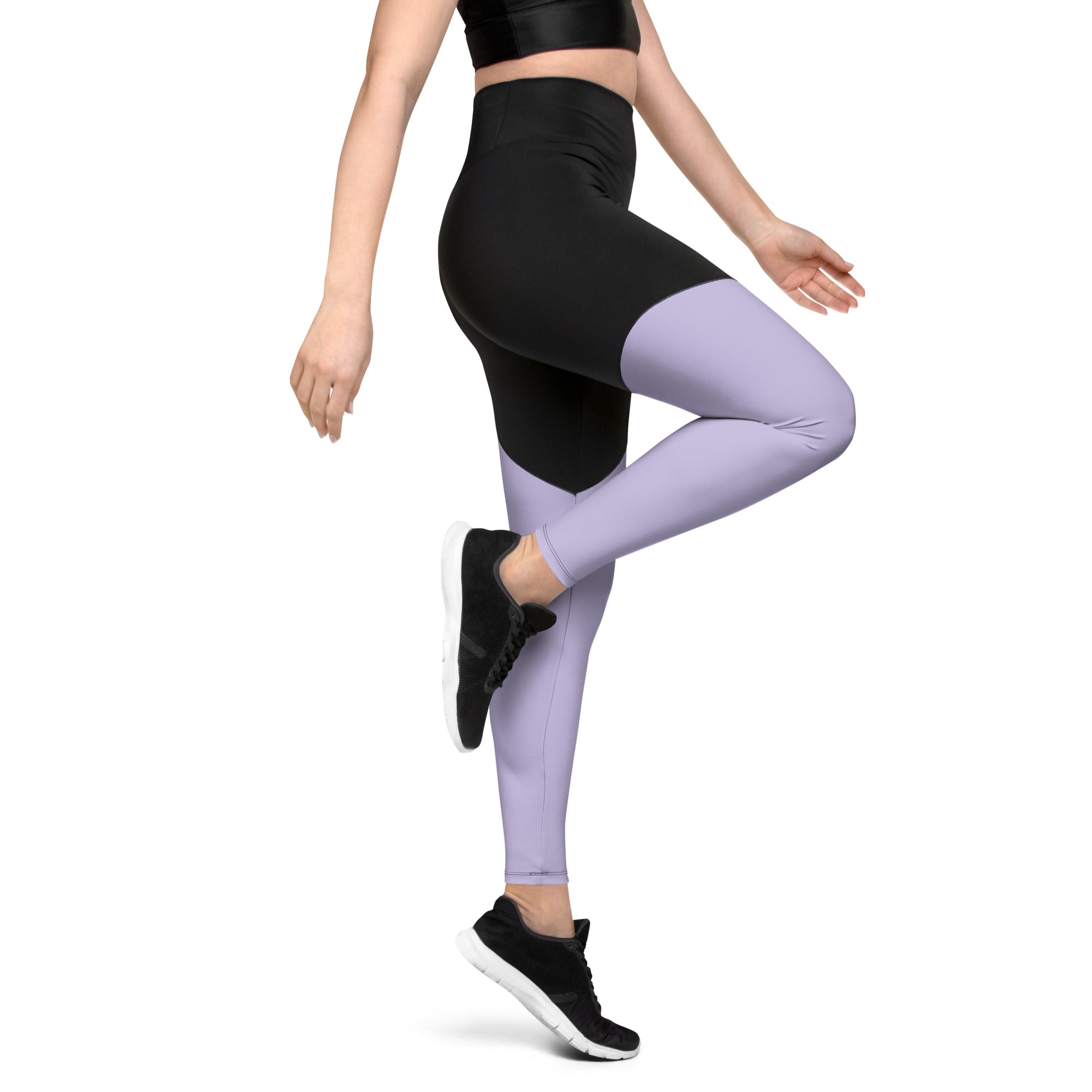 Sports Leggings- Levender