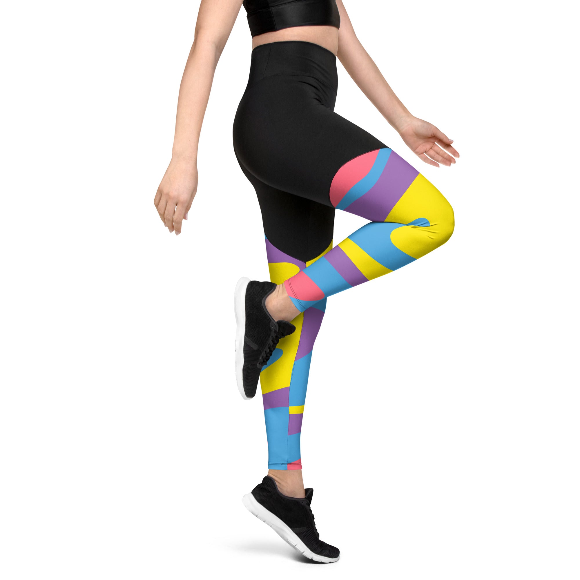 Sports Leggings- Abstract II