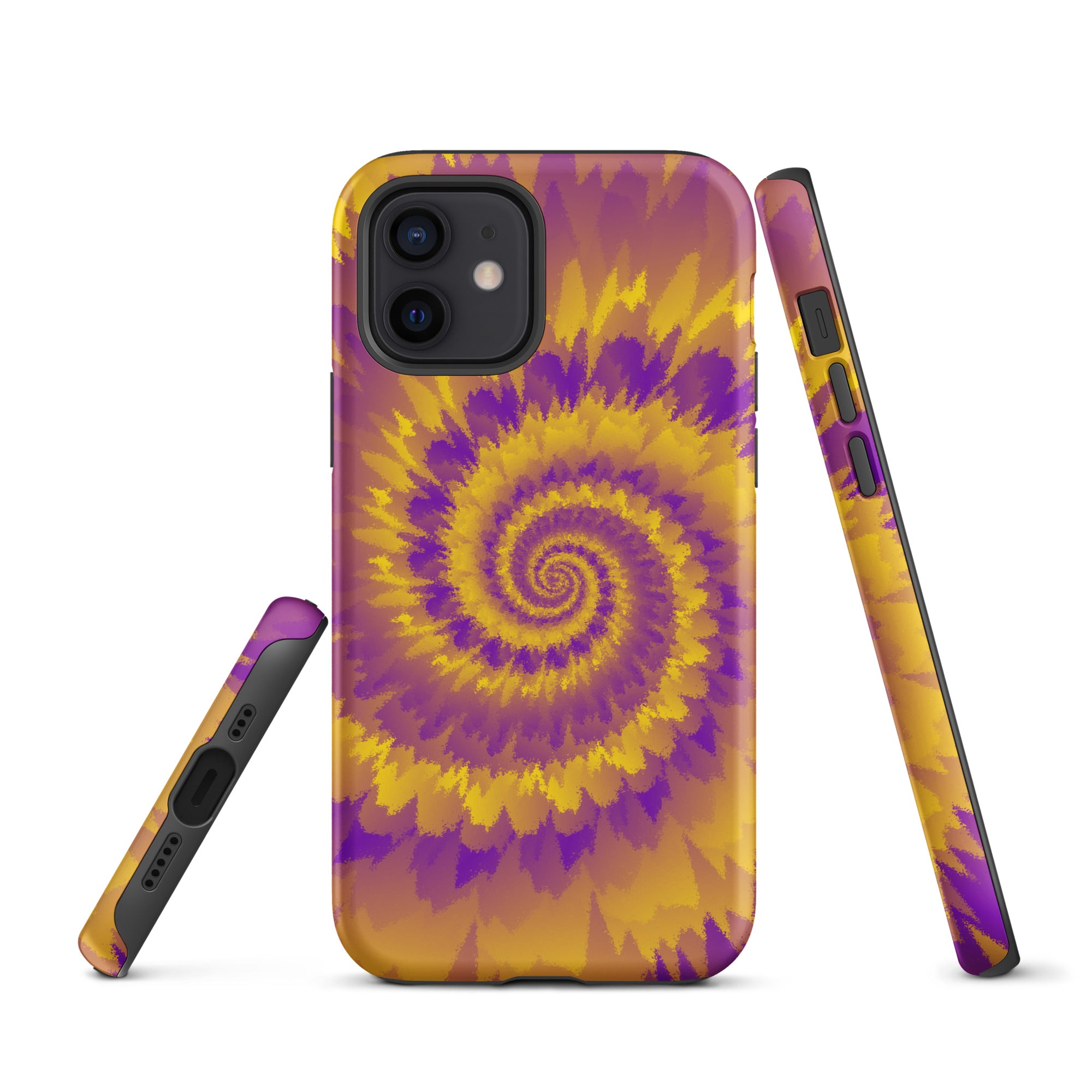 Tough Case for iPhone®-Tie Dye Spiral - Intersex