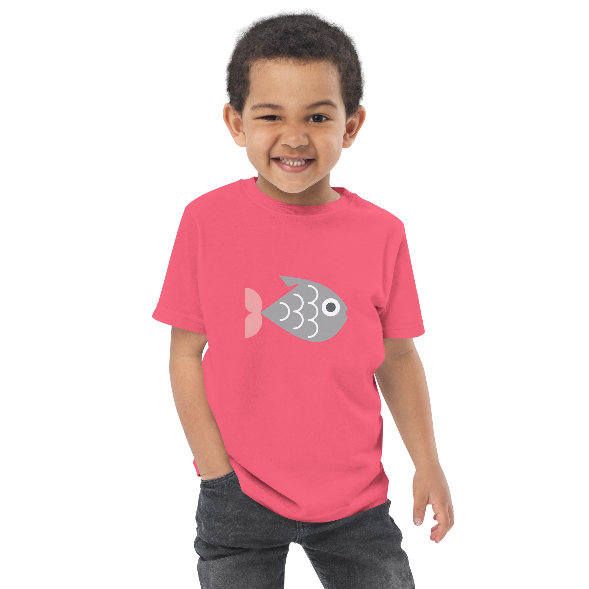 Toddler jersey t-shirt-Fish II