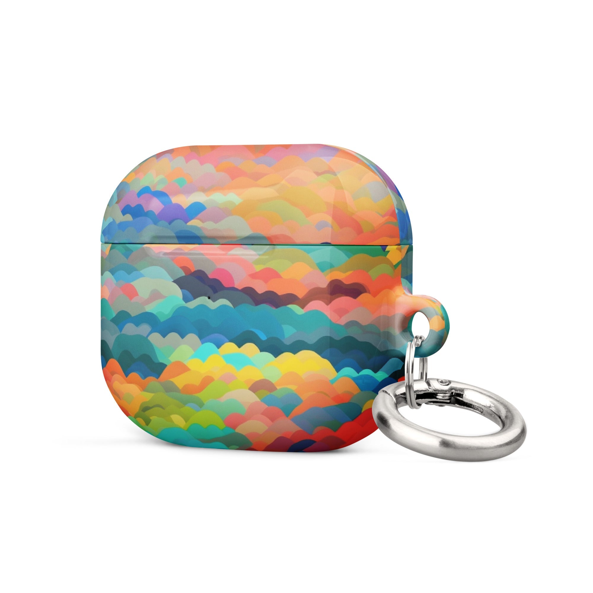 Case for AirPods®- Rainbow Clouds Pattern I