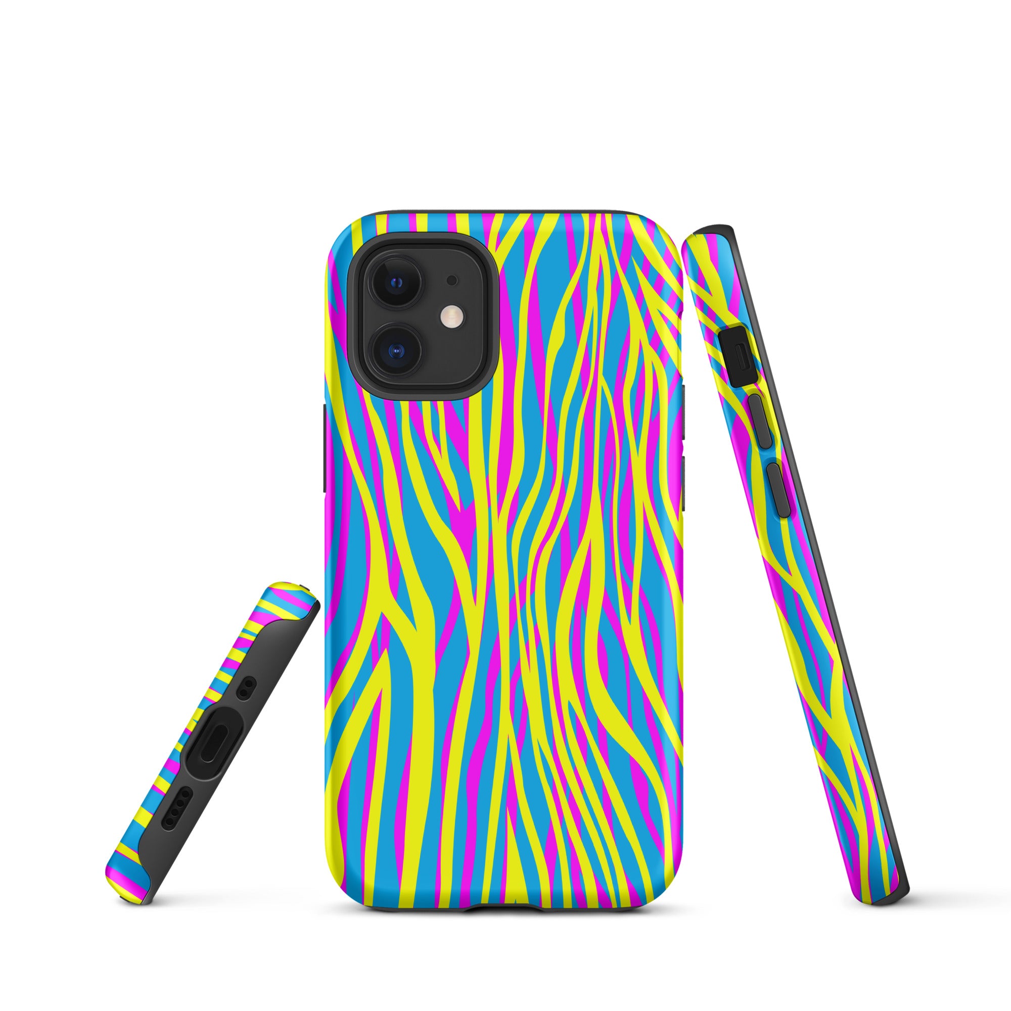 Tough Case for iPhone®- Funky Zebra Pattern IV