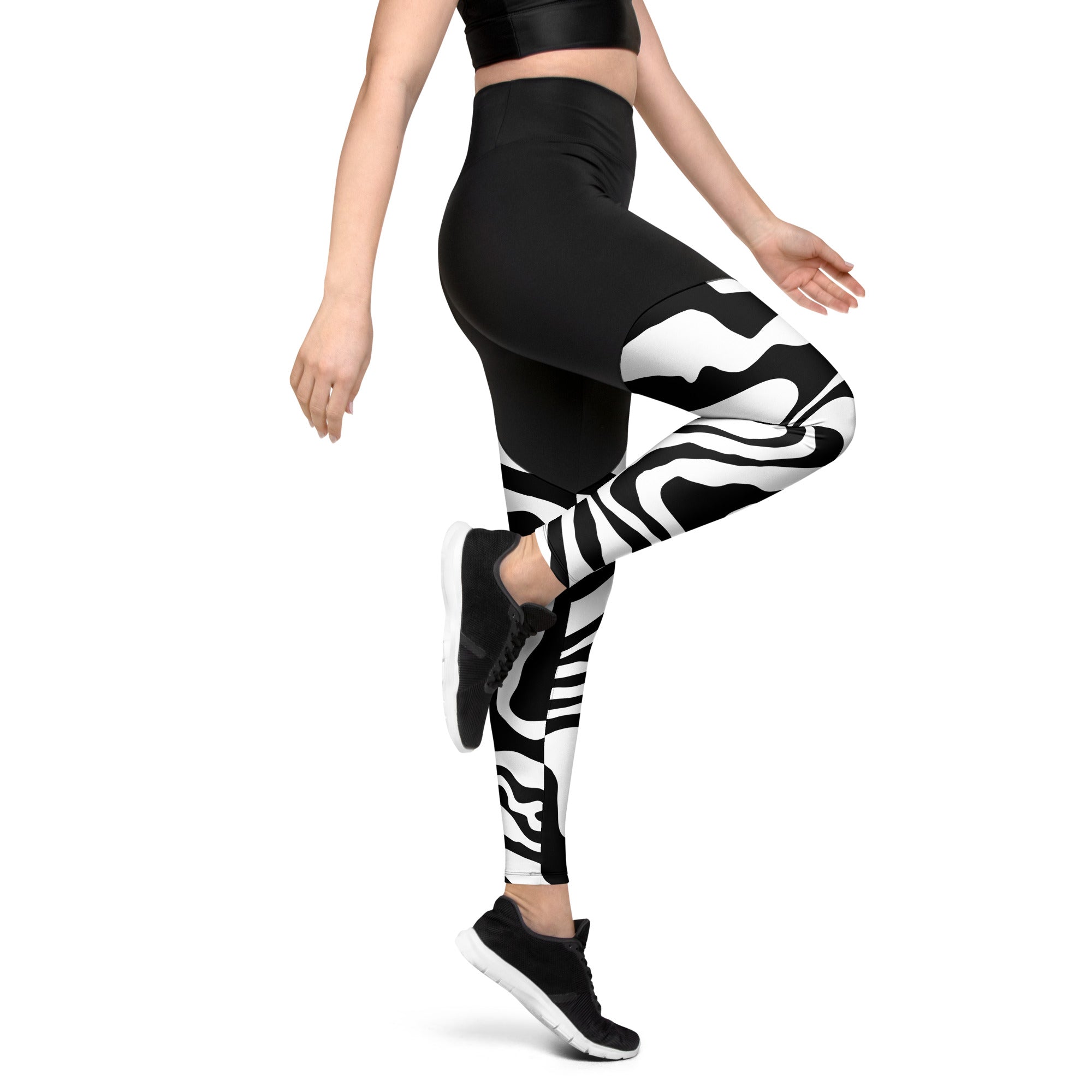Sports Leggings- Abstract IV