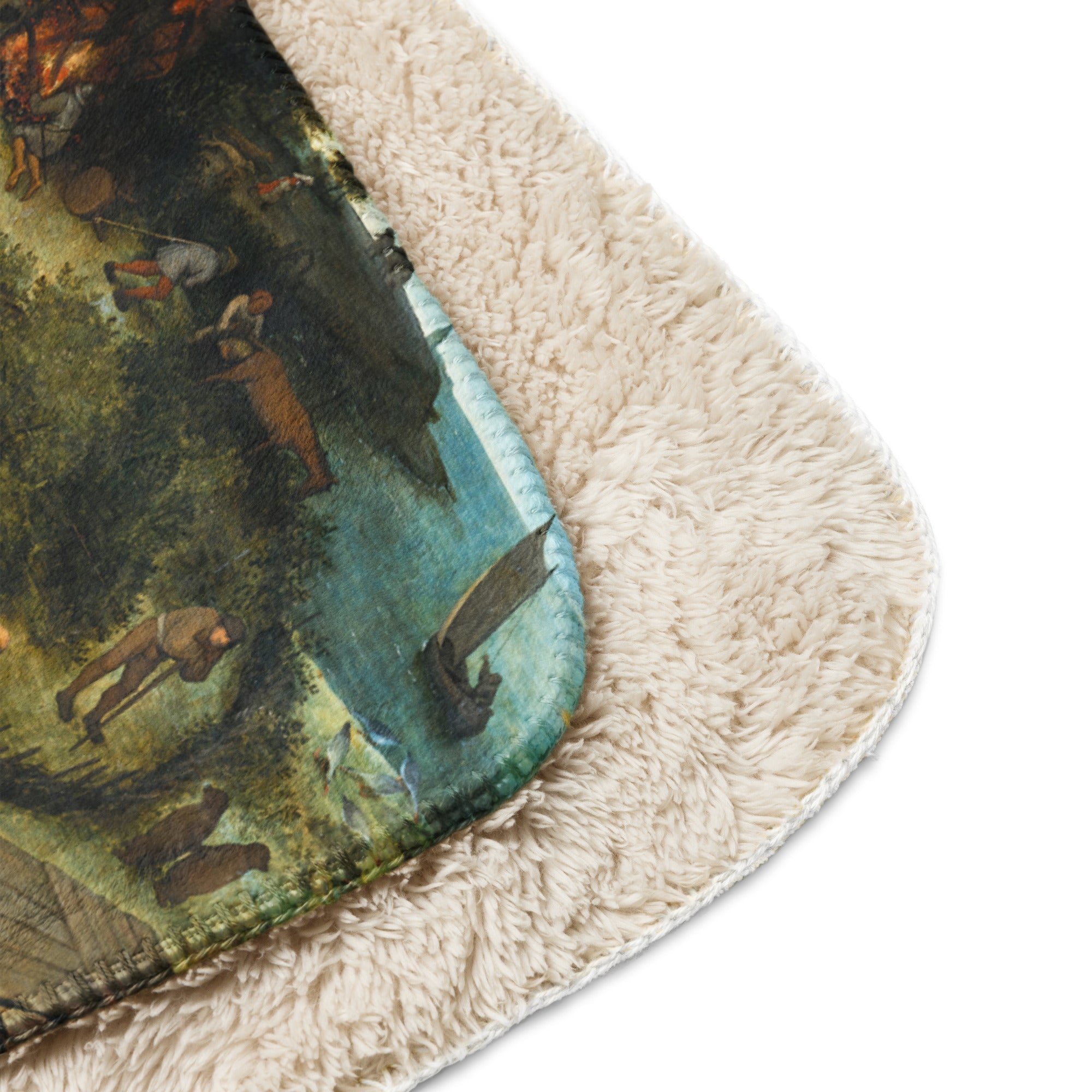 Sherpa blanket-Netherlandish Proverbs