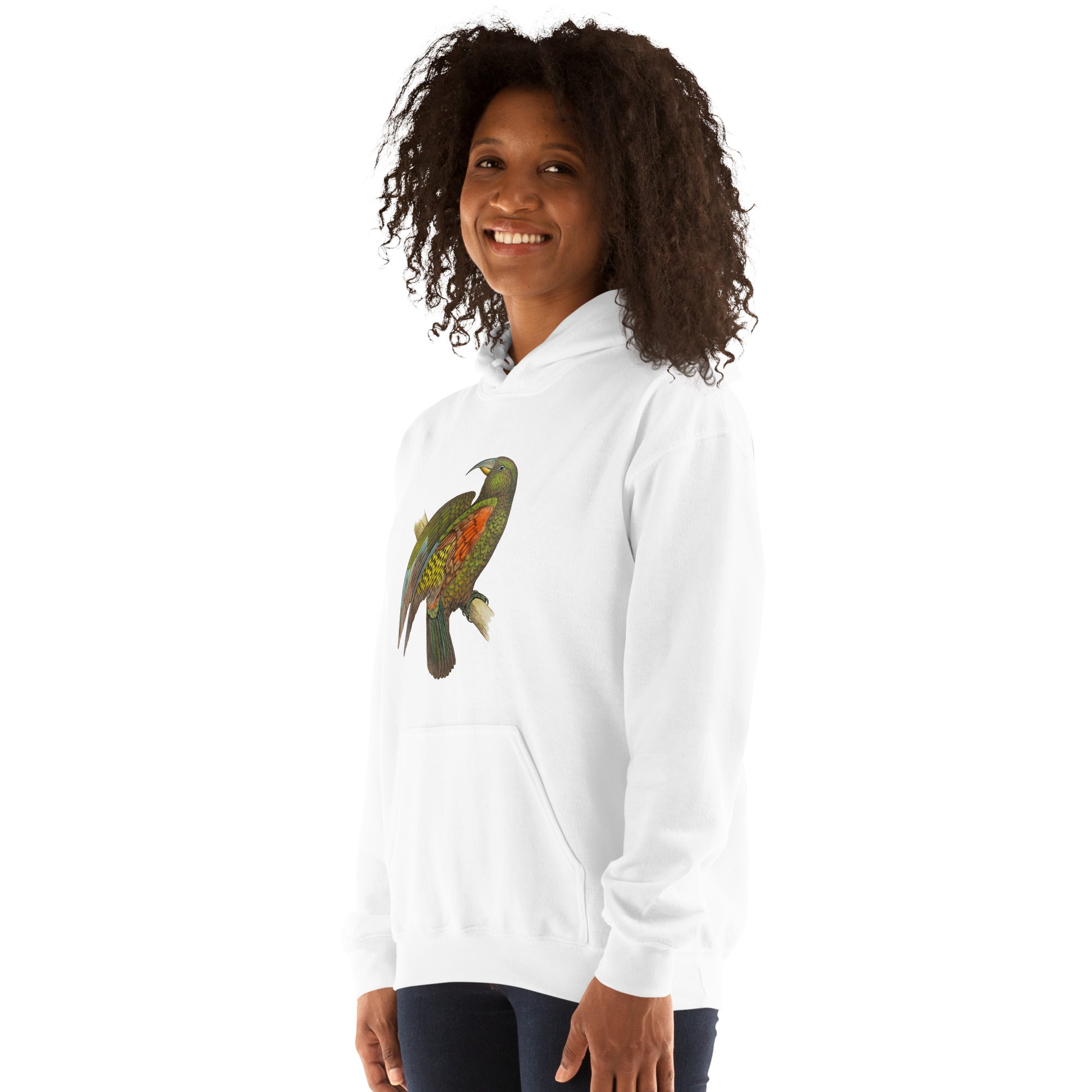 Unisex Hoodie-Mountain Parrot of New Zealand