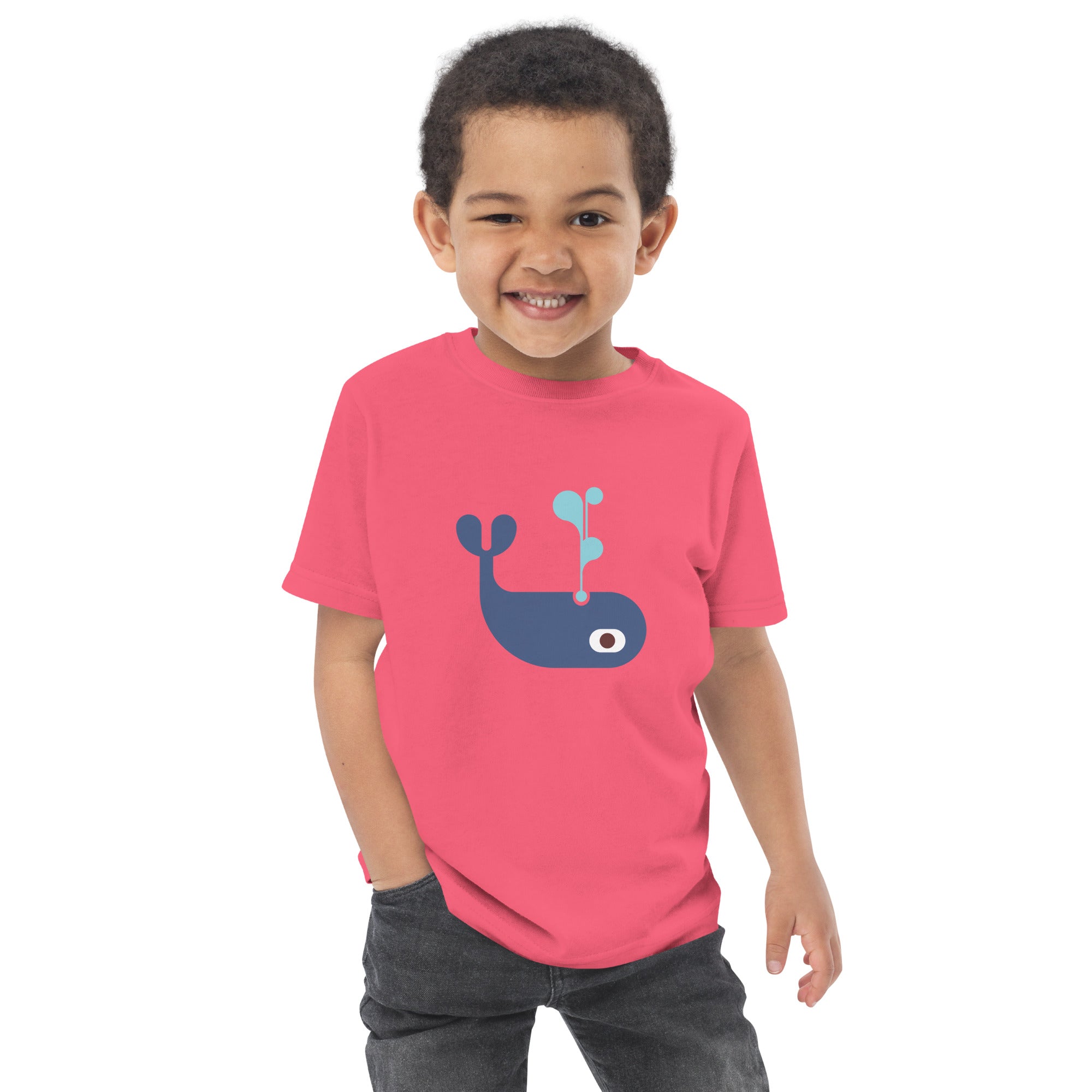Toddler jersey t-shirt-Whale II