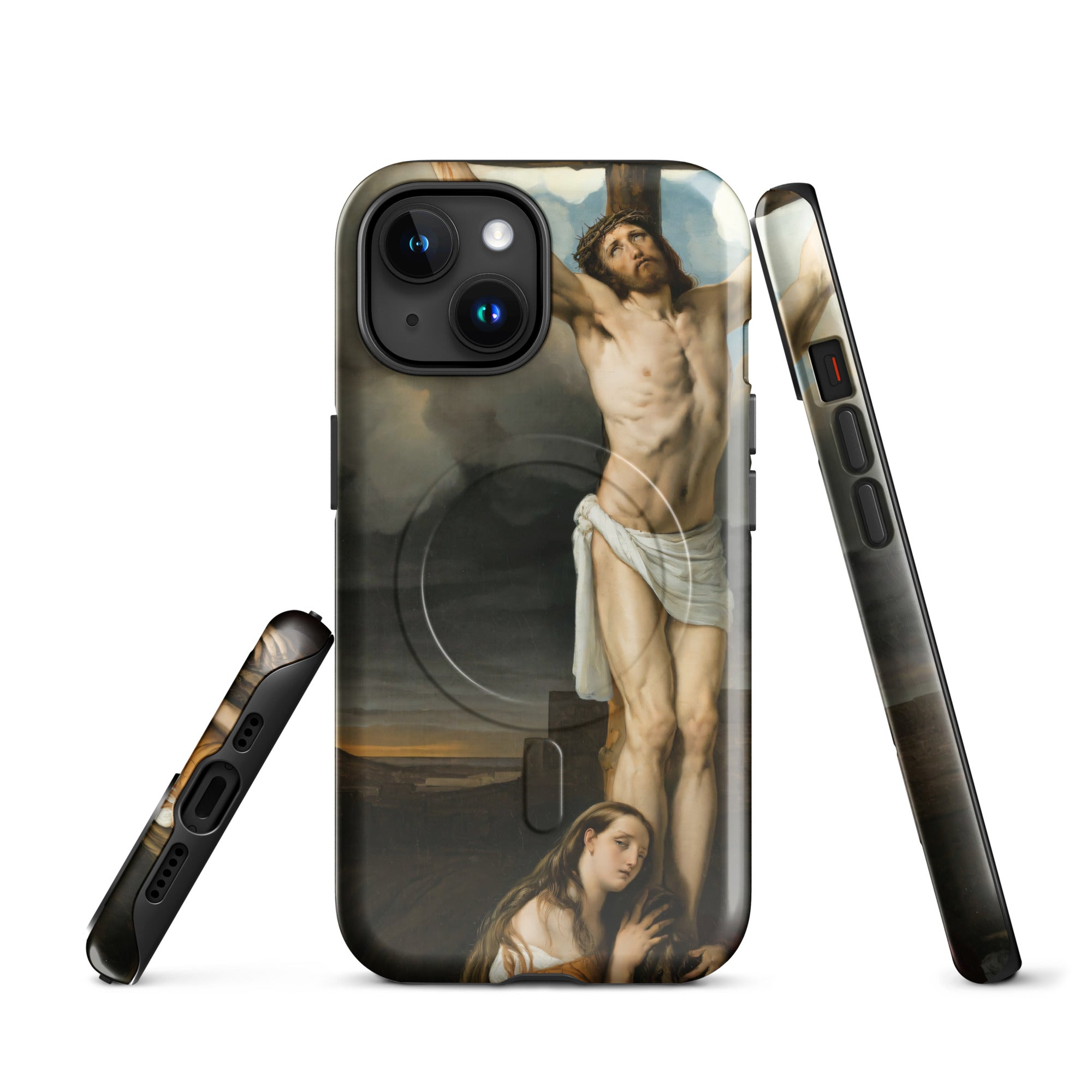 MagSafe® tough case for iPhone®-Francesco Hayez-Penitent Magdalene at the foot of the cross 1791