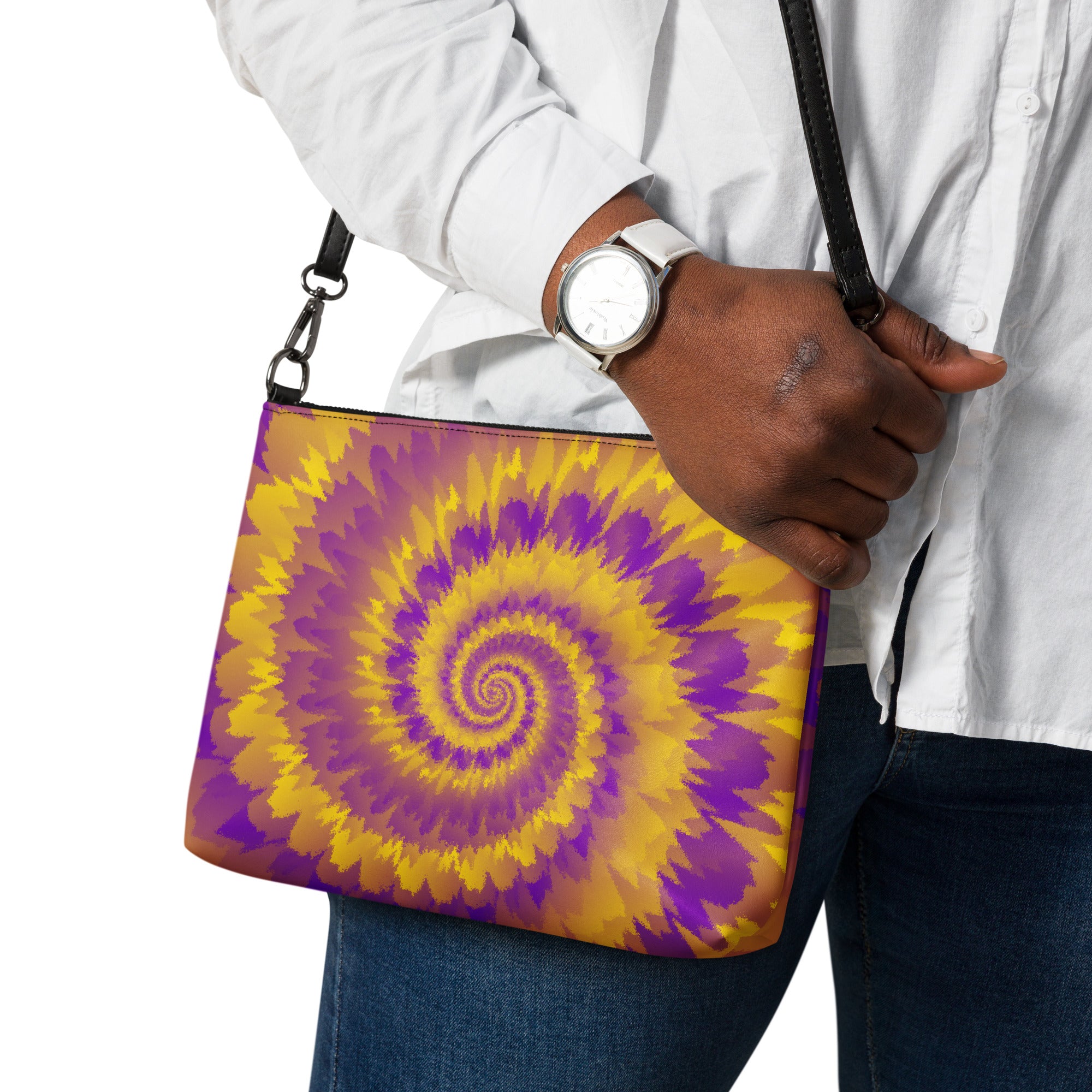 Crossbody bag- Tie Dye Spiral- Intersex