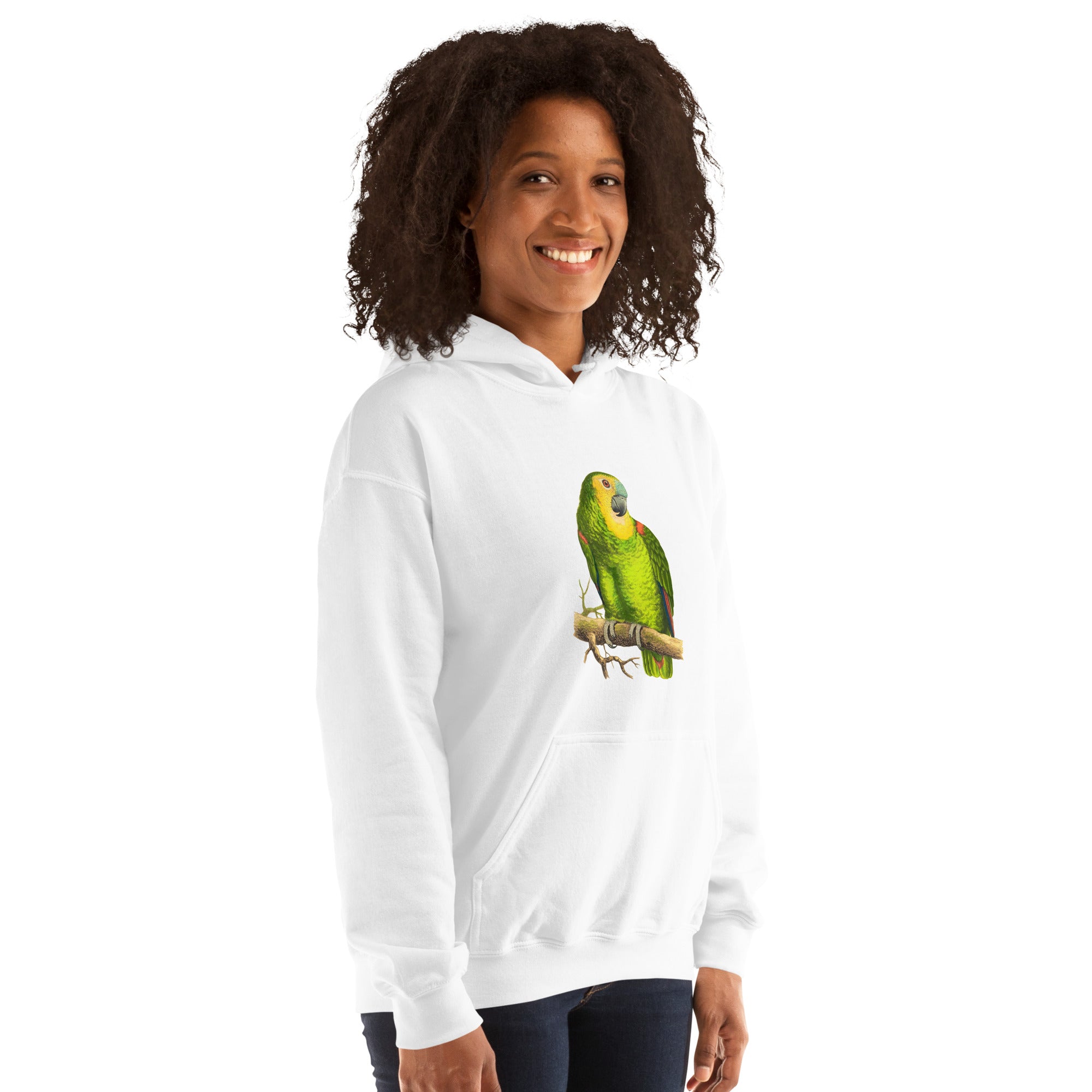 Unisex Hoodie-Blue Fronted Amazon Parrot