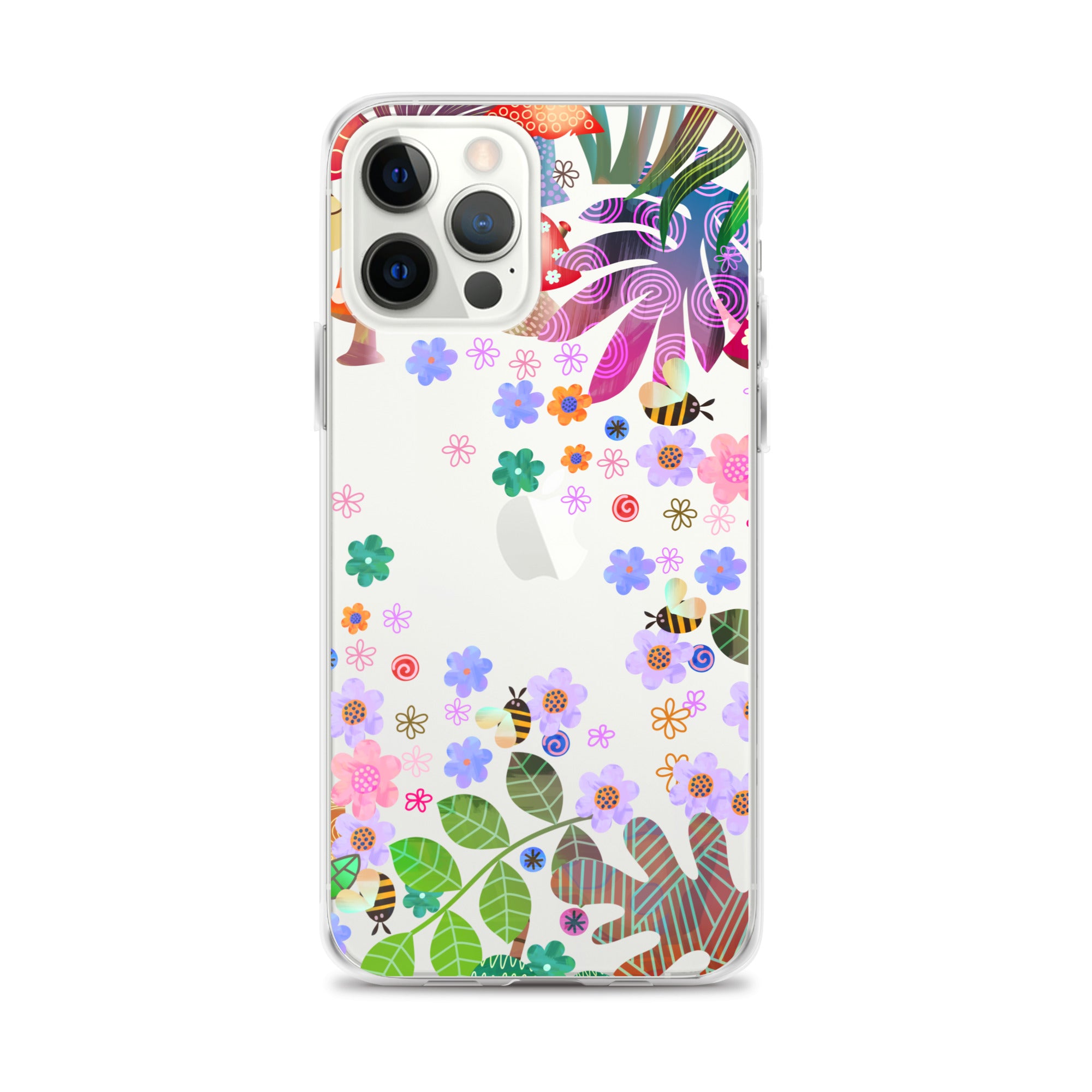 Clear Case for iPhone®- Enchanted Forest Design V