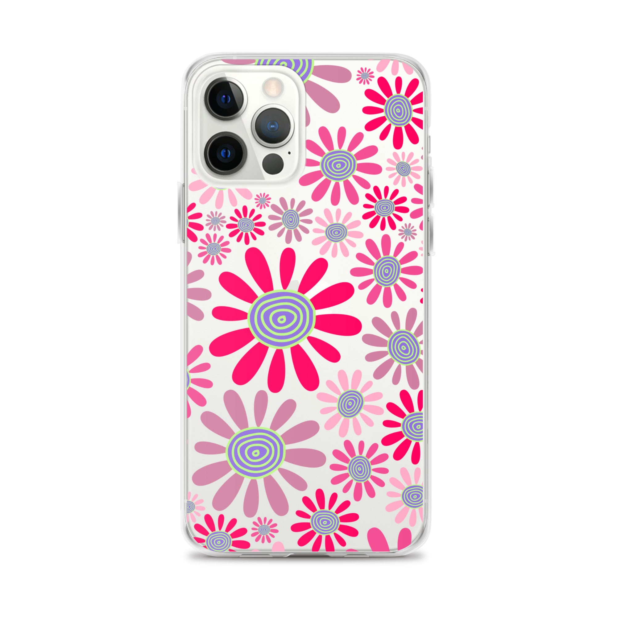 Clear Case for iPhone®- Floral Daisy Design I