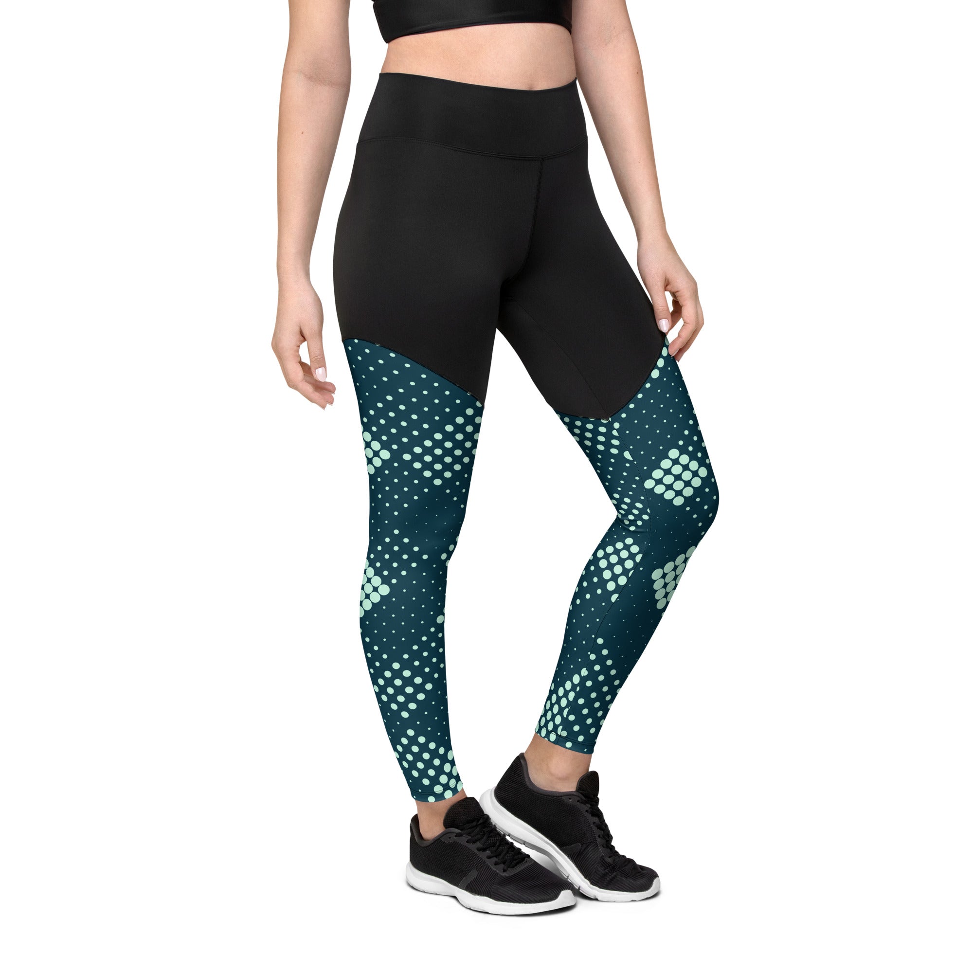 Sports Leggings- Abstract I