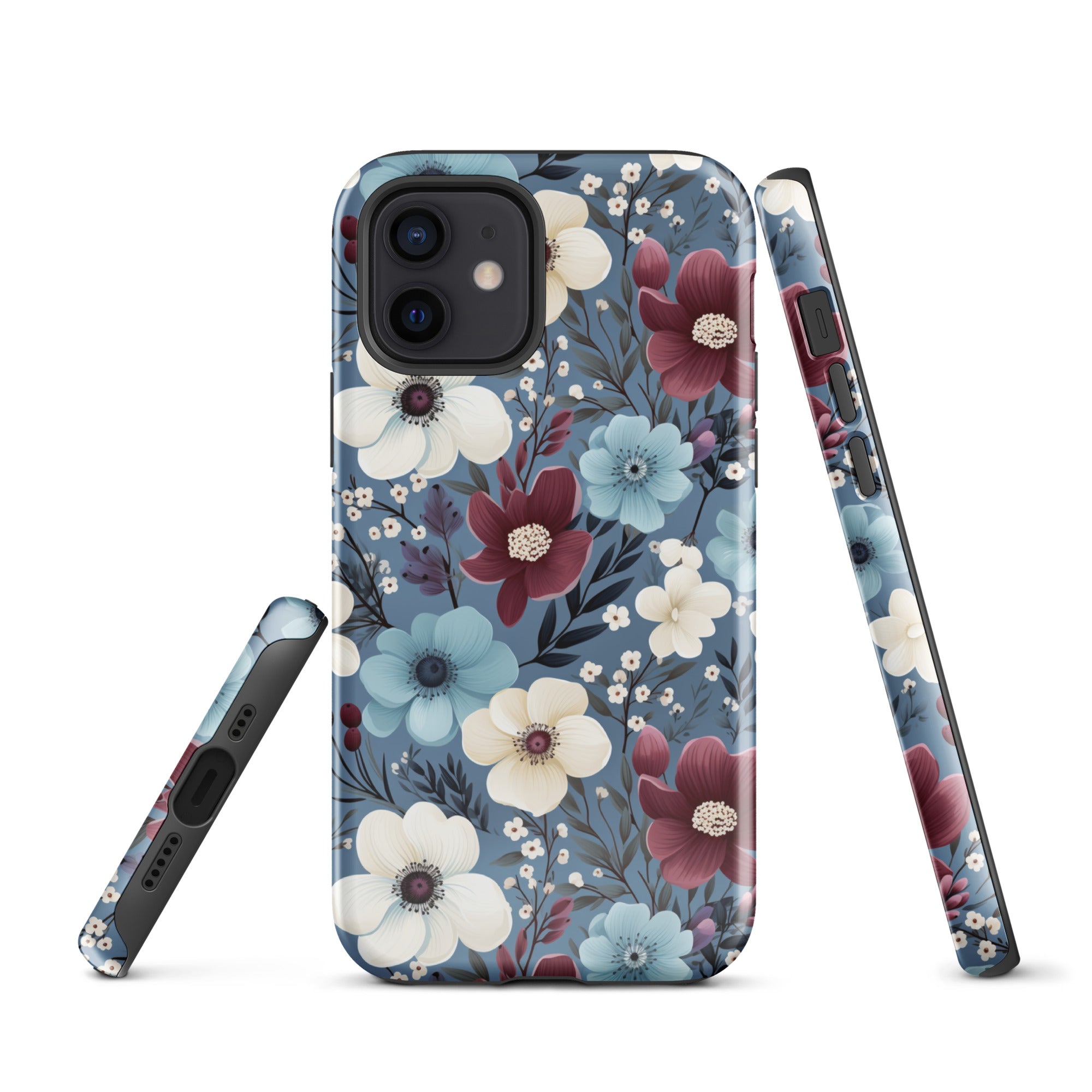 Tough Case for iPhone®- Floral Pattern II