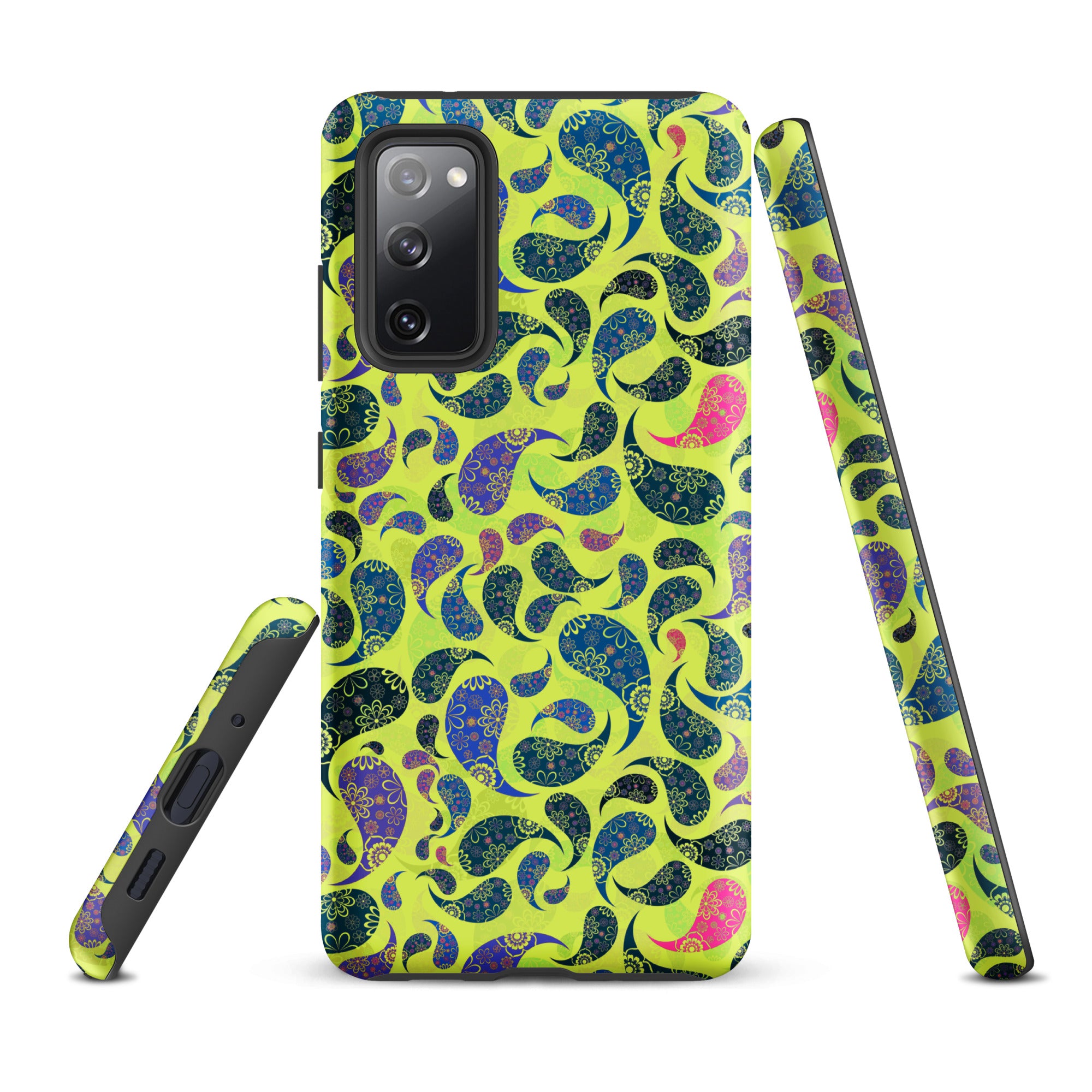 Tough case for Samsung®- Paisley Yellow