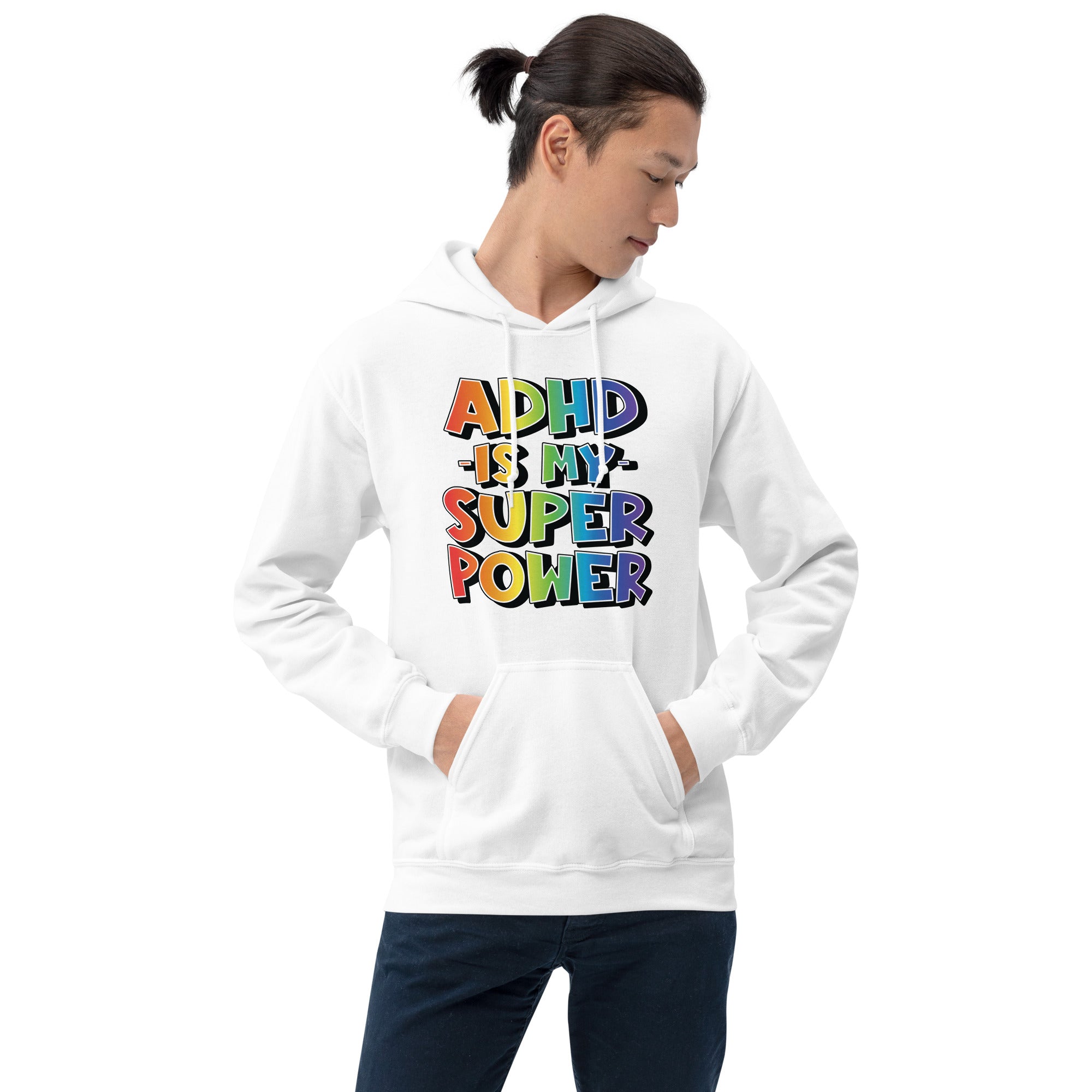 Unisex Hoodie- ADHD- Is My Super Power